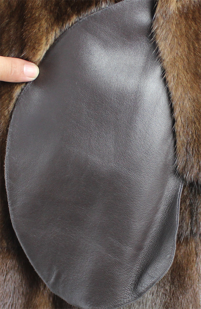 Women's doubleface mink coat