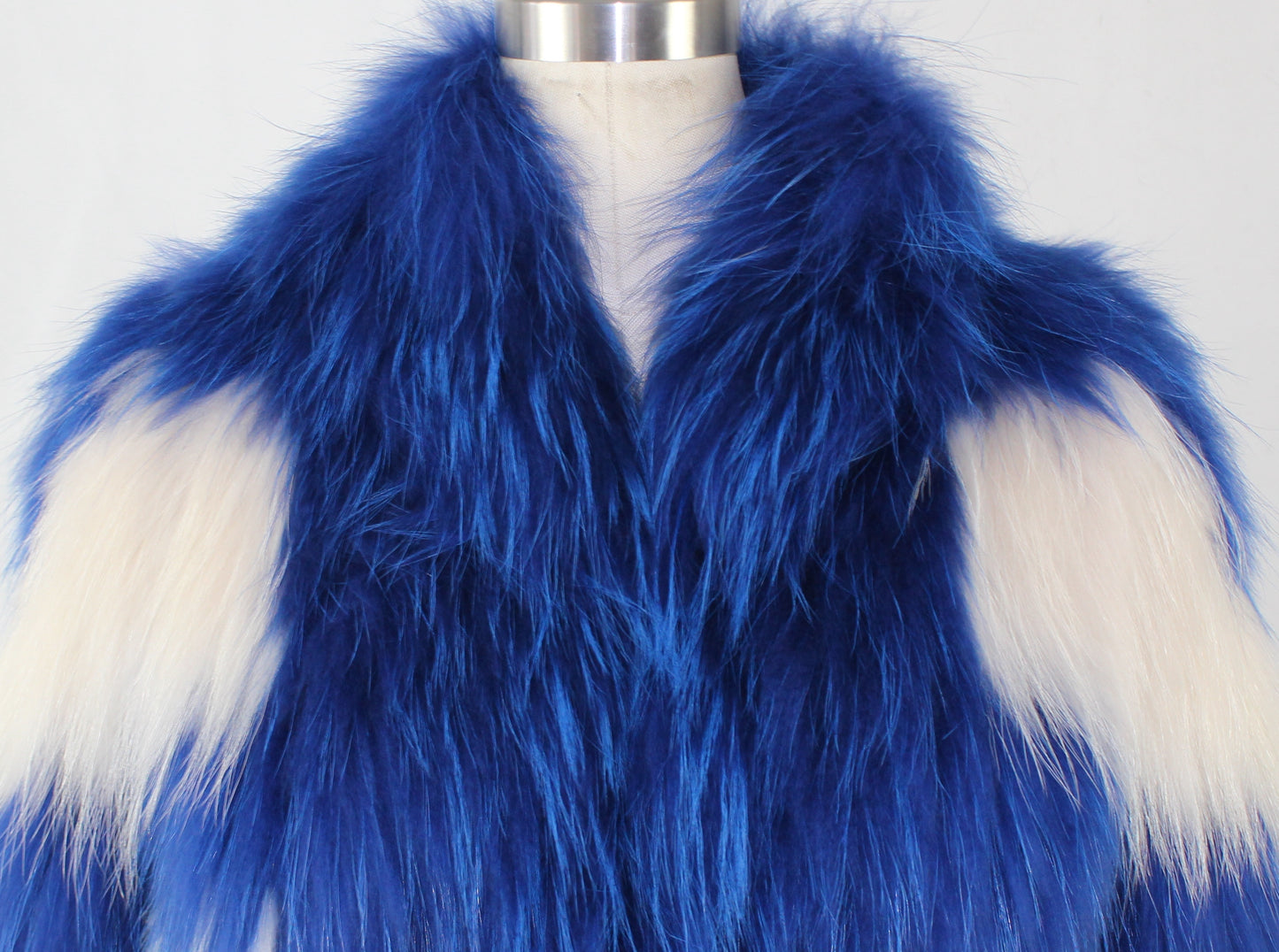 Women's raccoon skin jacket