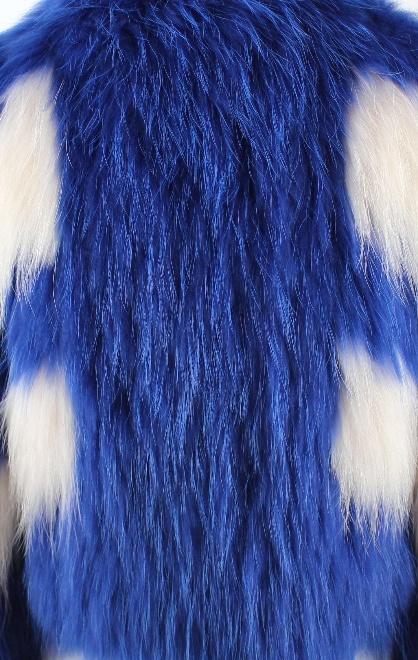 Women's raccoon skin jacket