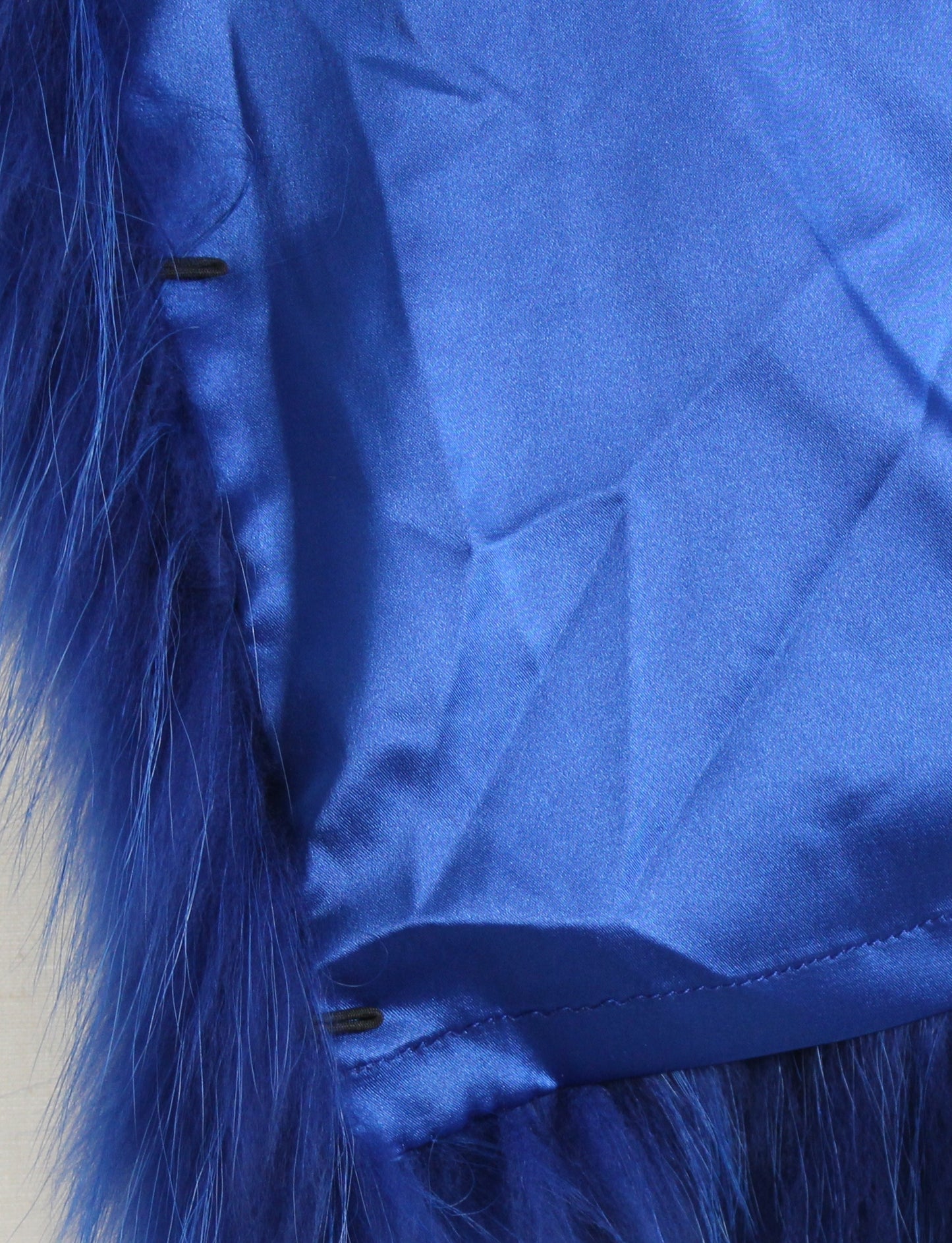 Women's raccoon skin jacket