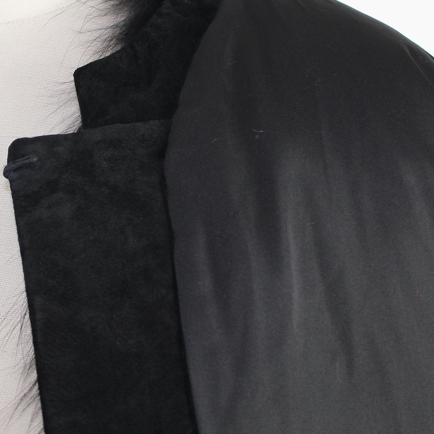 Women's raccoon skin jacket