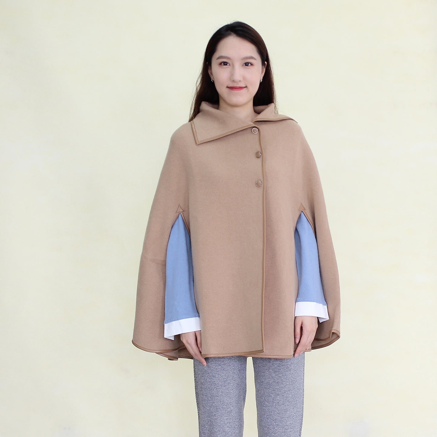 Women's cashmere cape