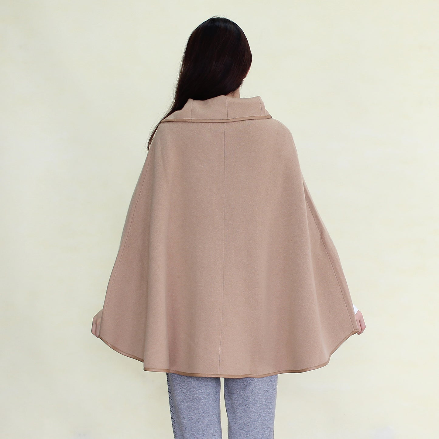 Women's cashmere cape