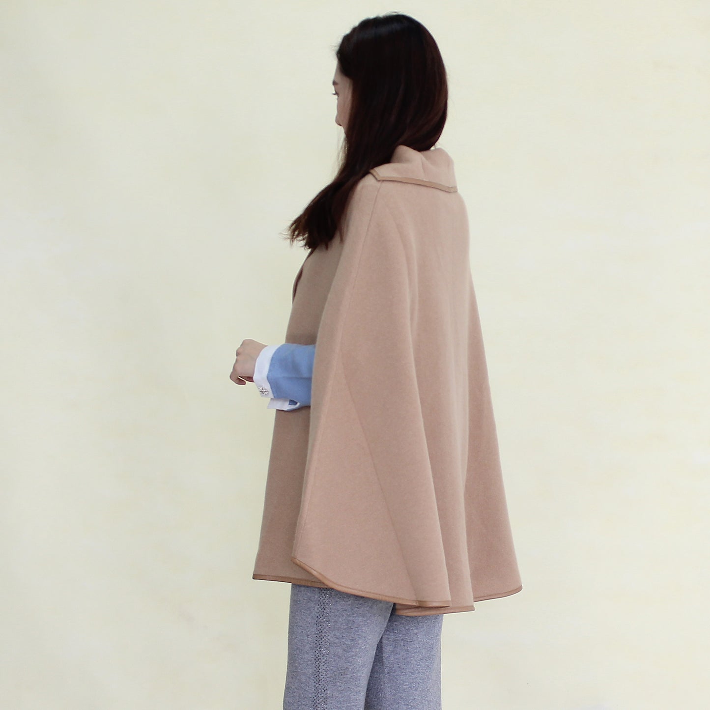 Women's cashmere cape