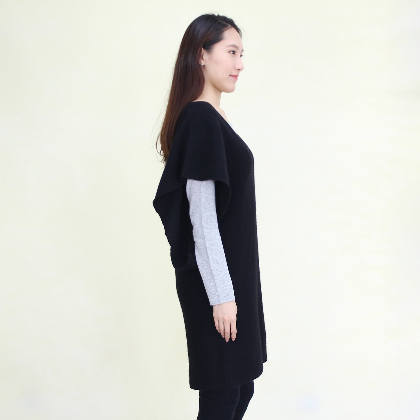 Women's cashmere long dress