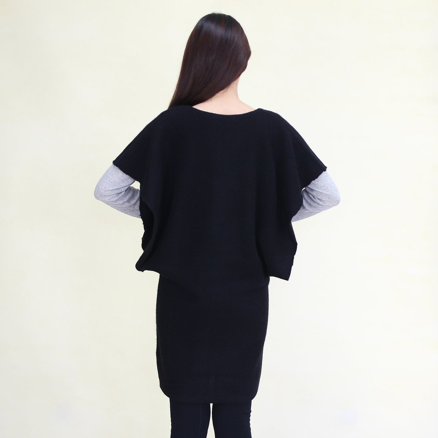 Women's cashmere long dress