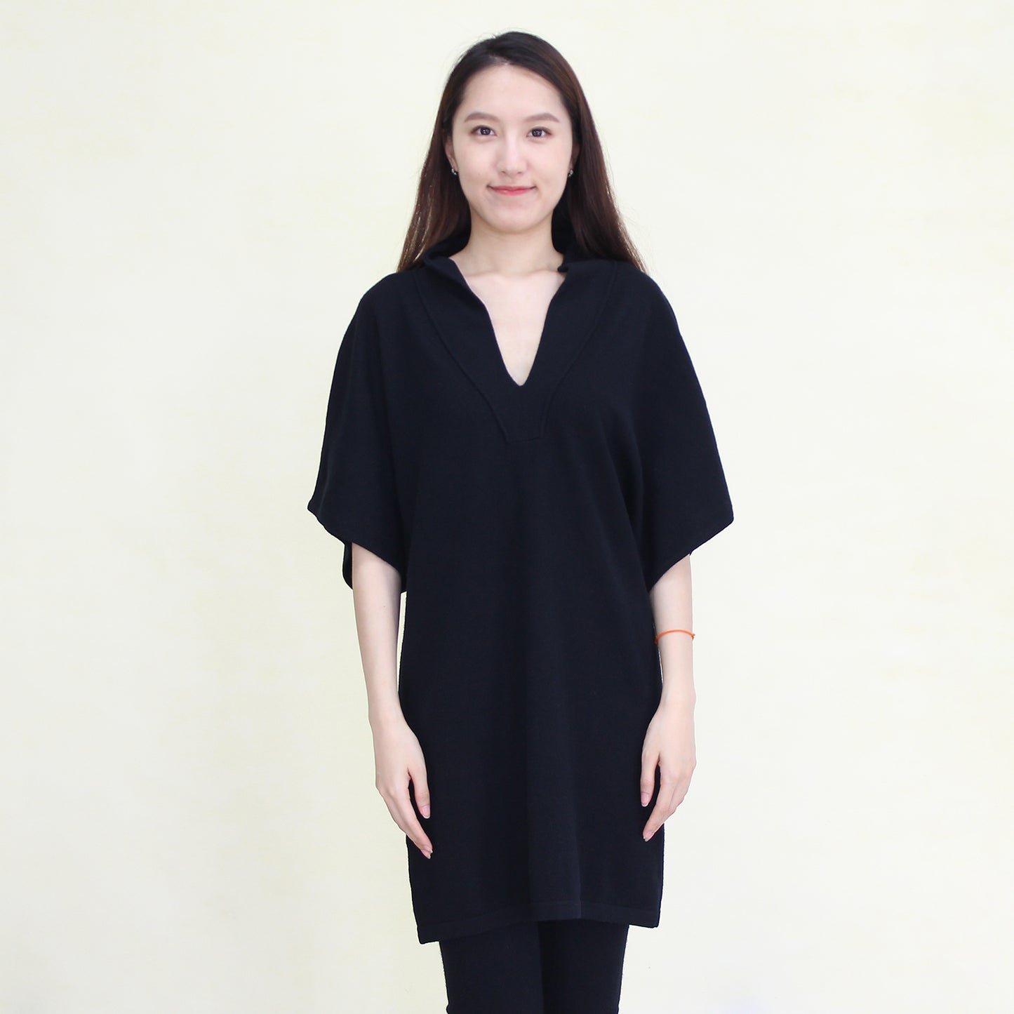 Women's cashmere long dress