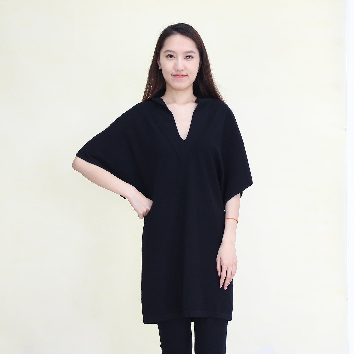 Women's cashmere long dress