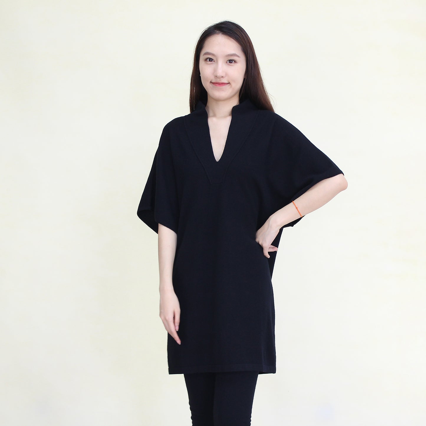 Women's cashmere long dress