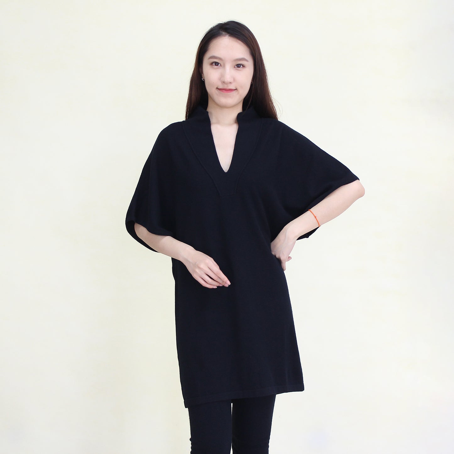 Women's cashmere long dress