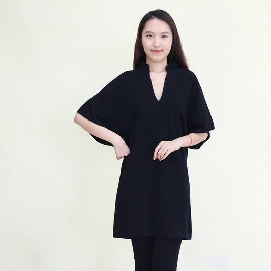 Women's cashmere long dress