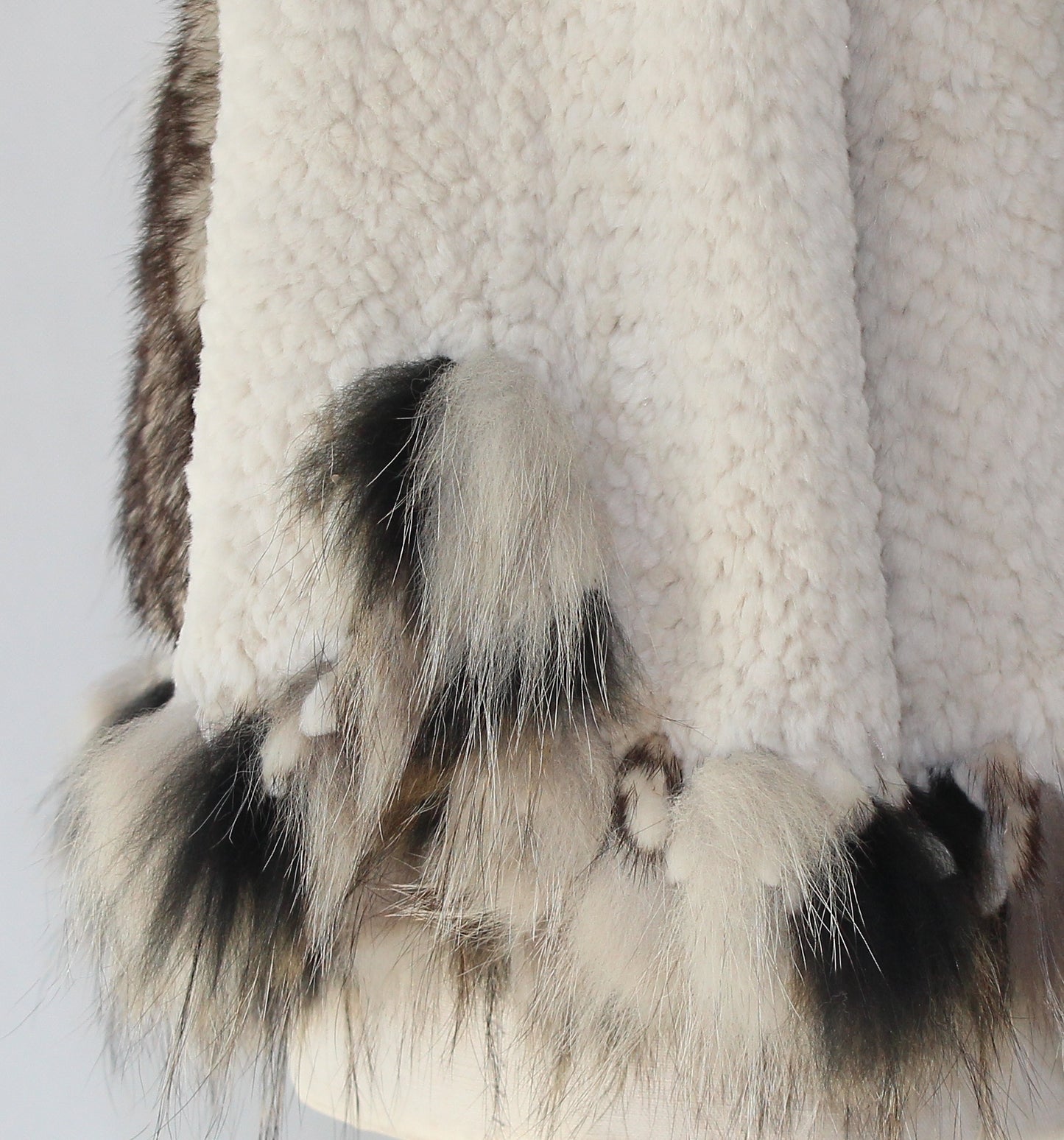 Women's rabbit coat