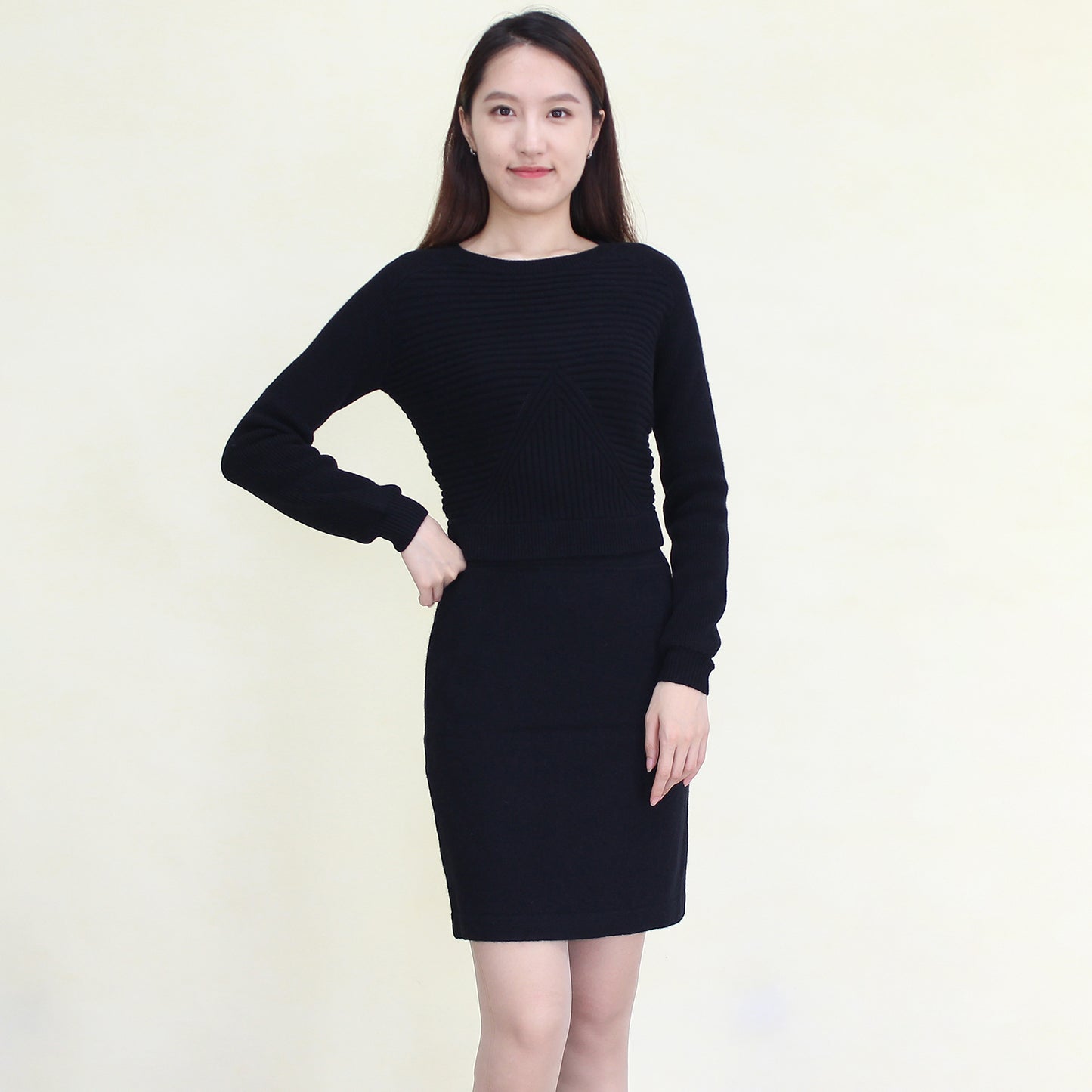 100 %　cashmere skirt