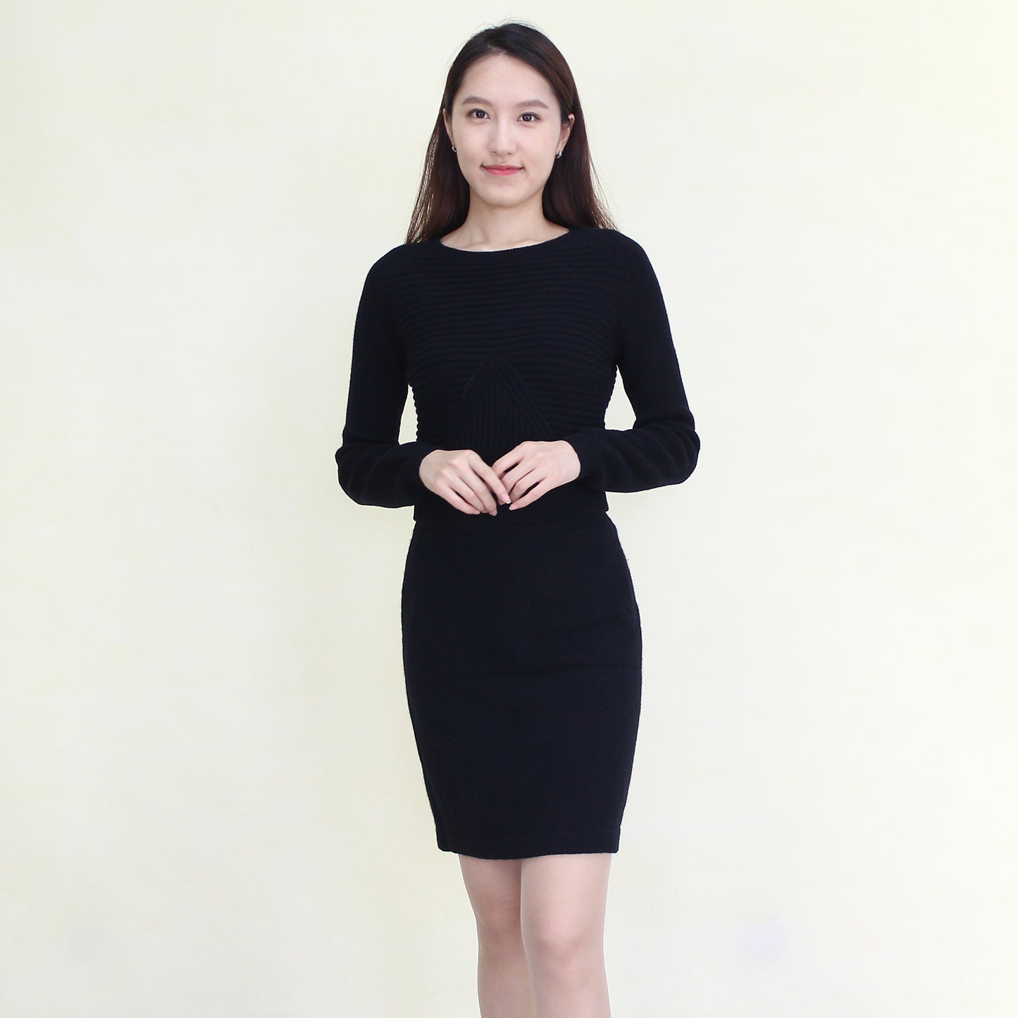 Women's cashmere skirt