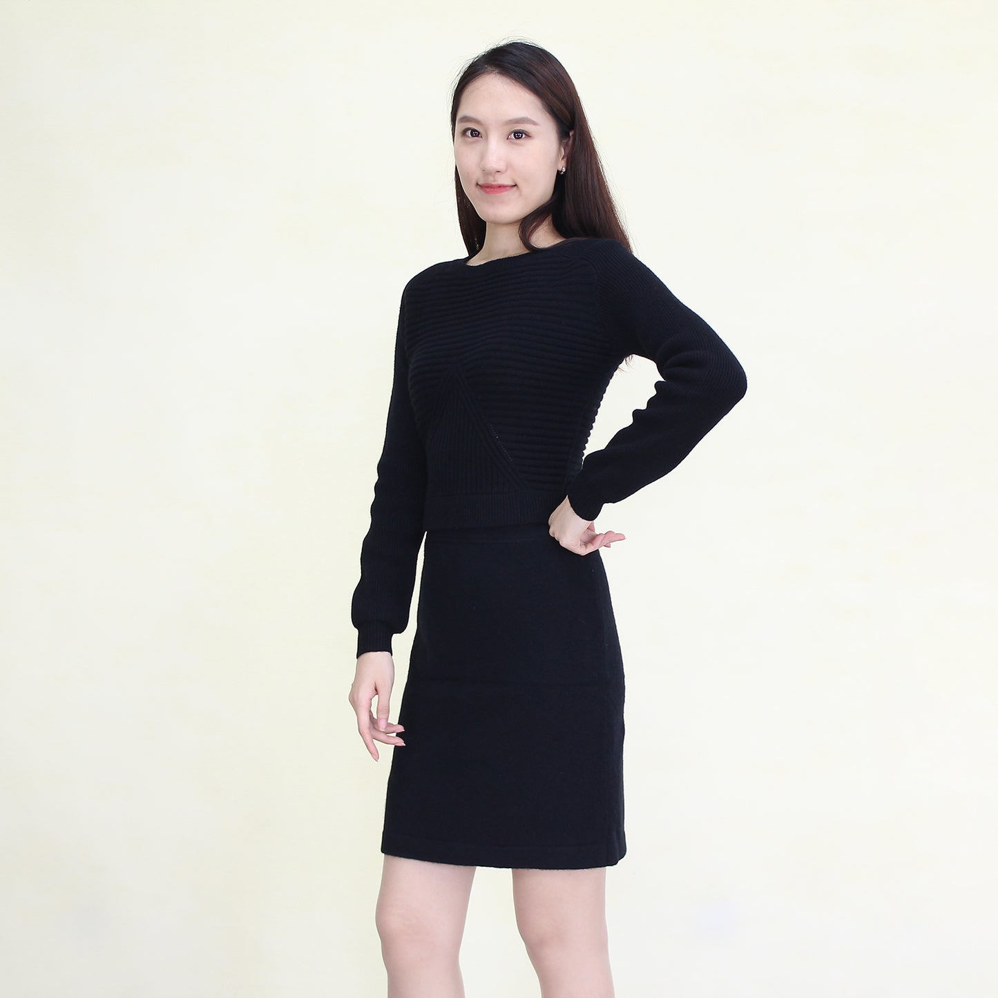 100 %　cashmere skirt