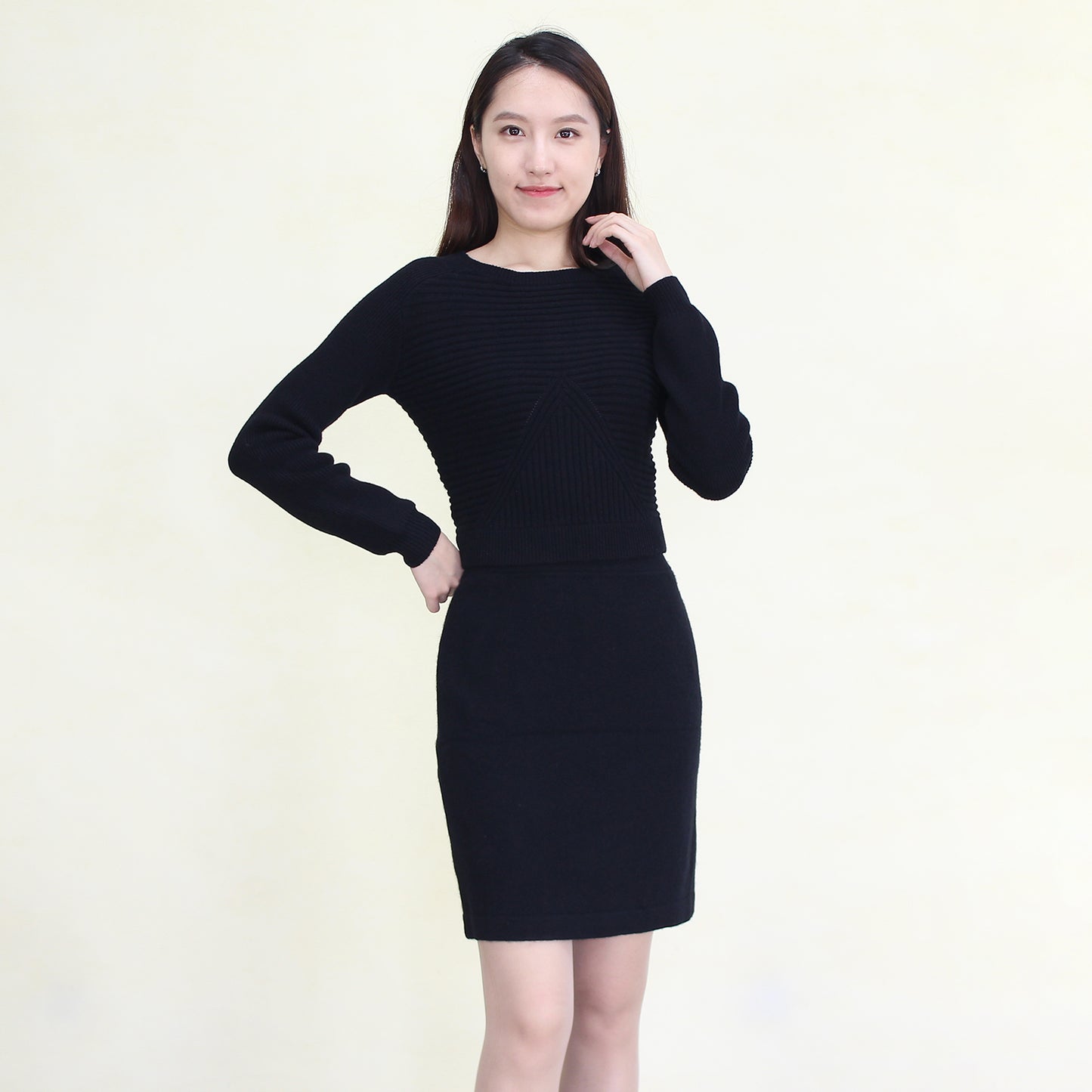 100 %　cashmere skirt