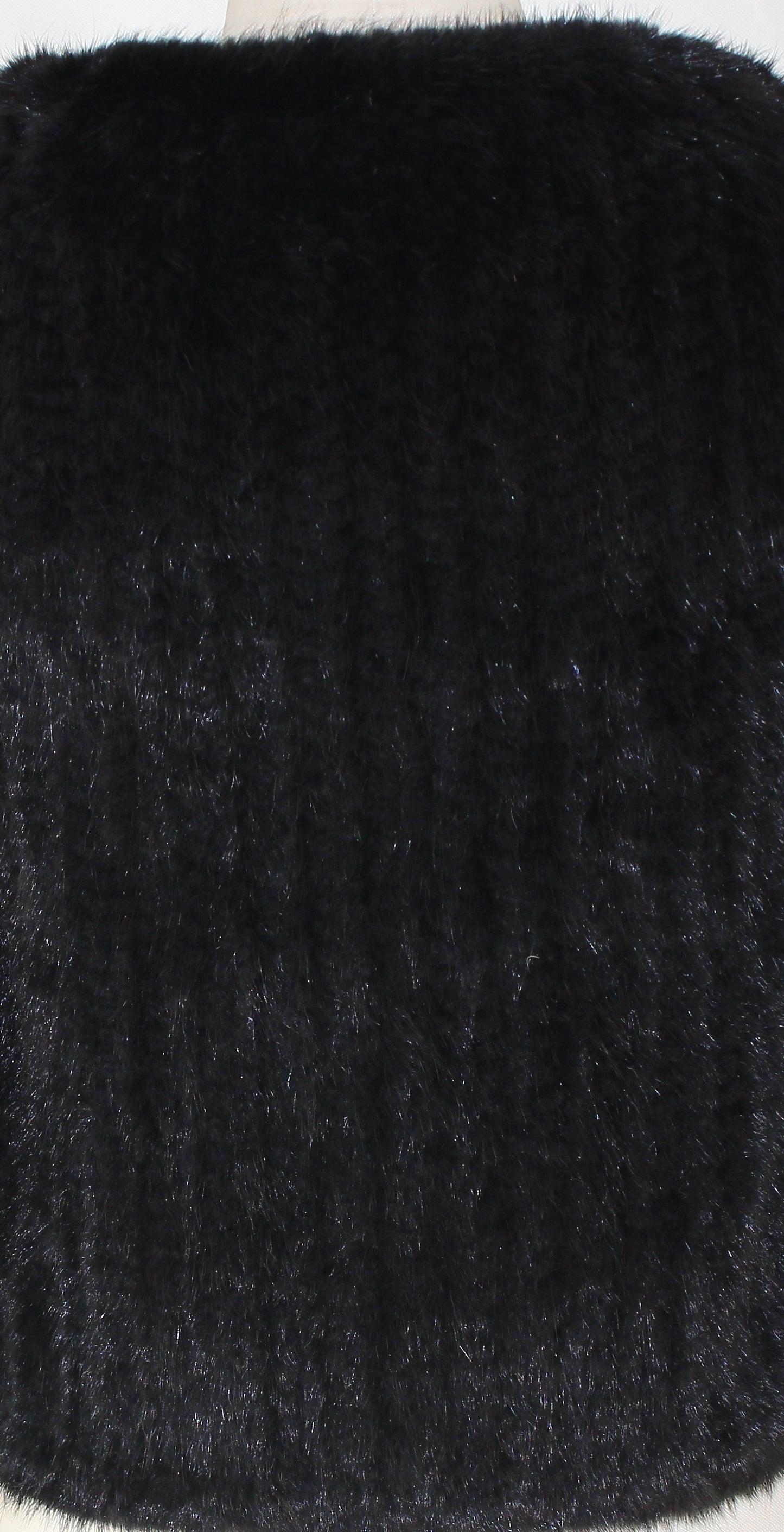 Women's knitted mink top