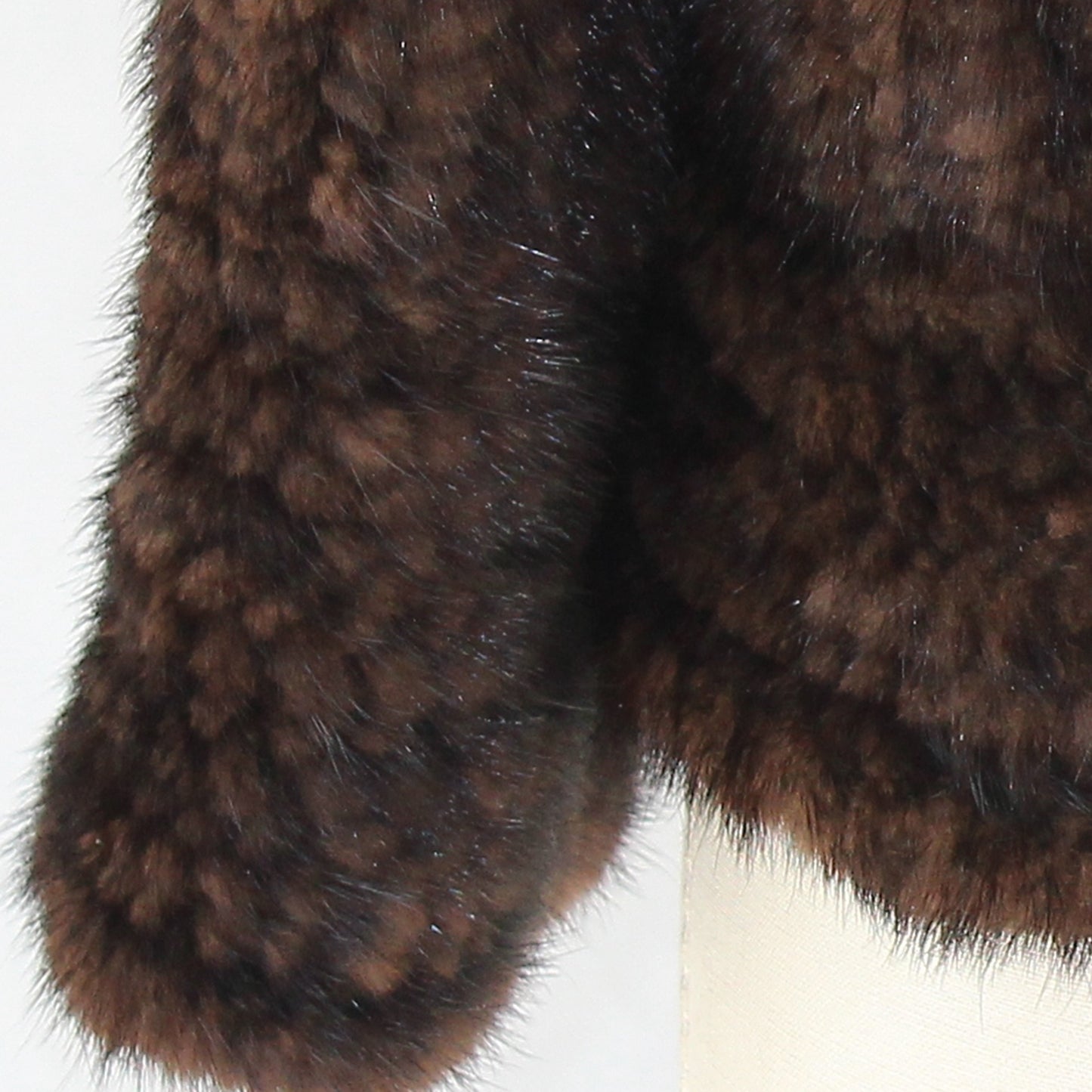 Women's knitted mink top