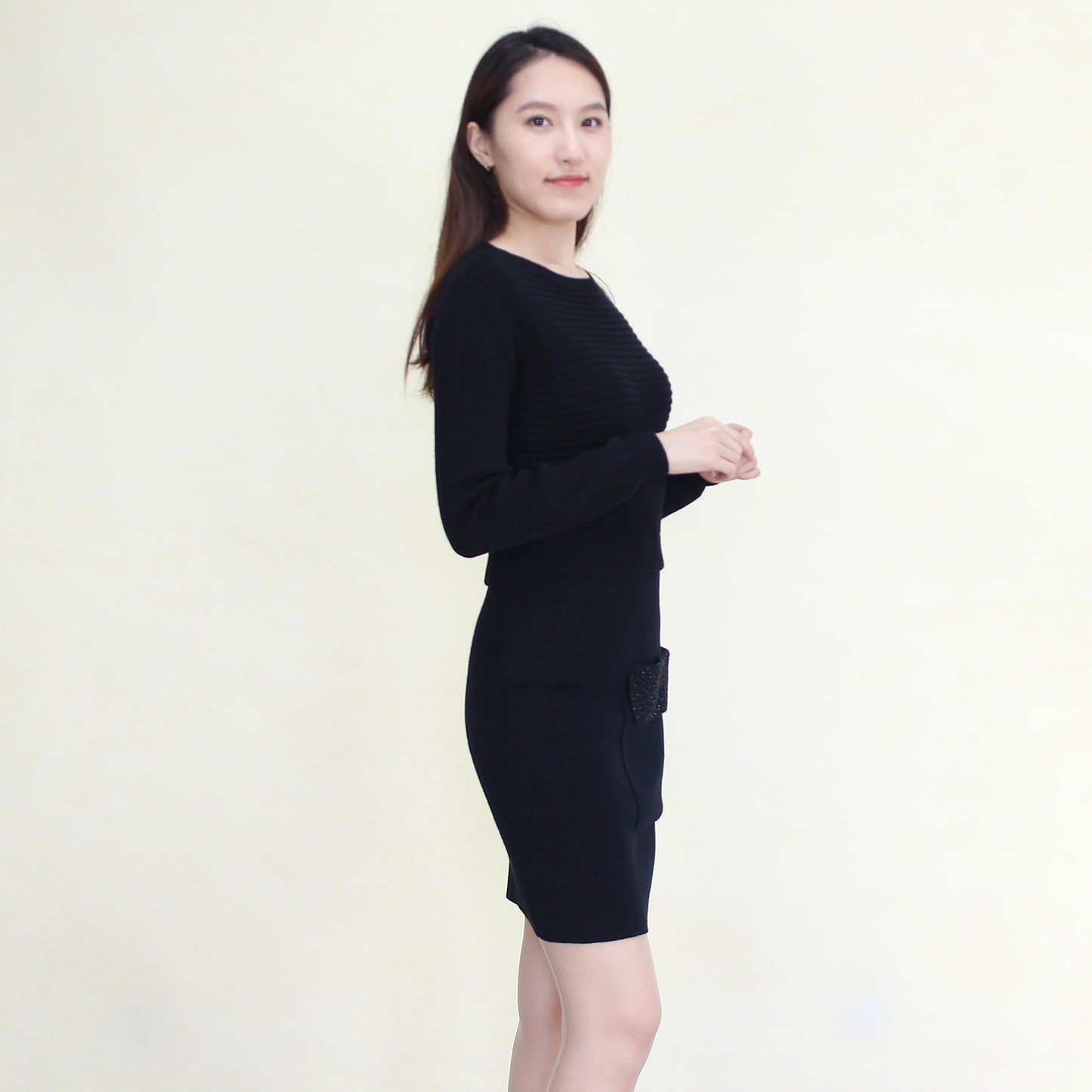 100 %　cashmere skirt