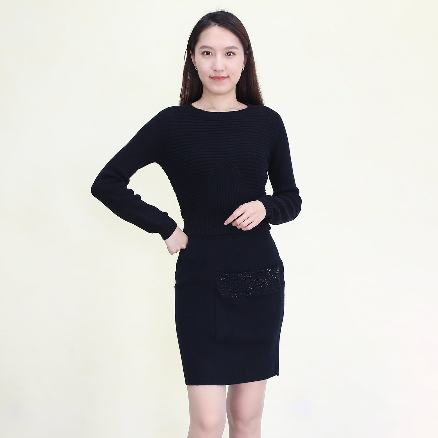 100 %　cashmere skirt