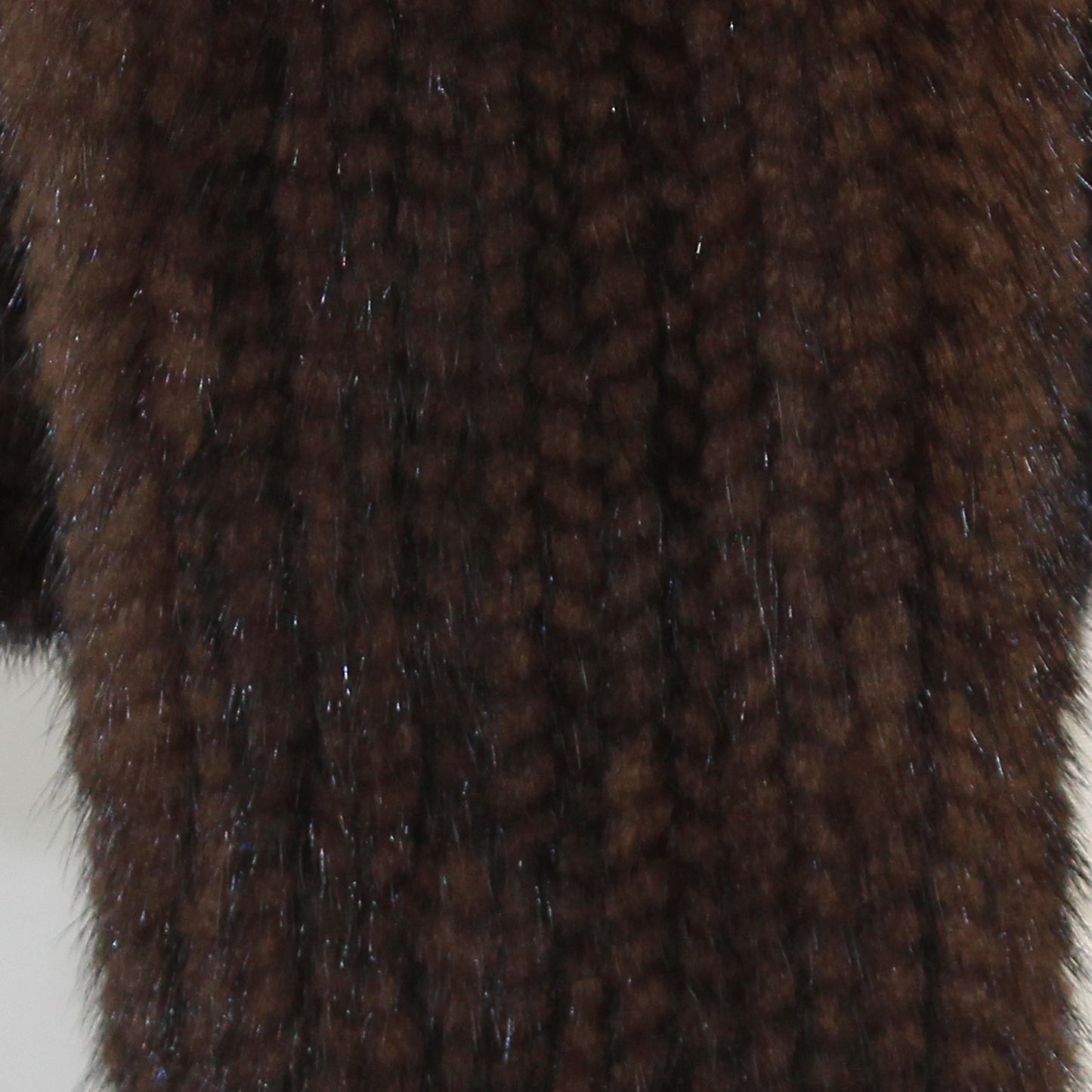 Women's knitted mink top