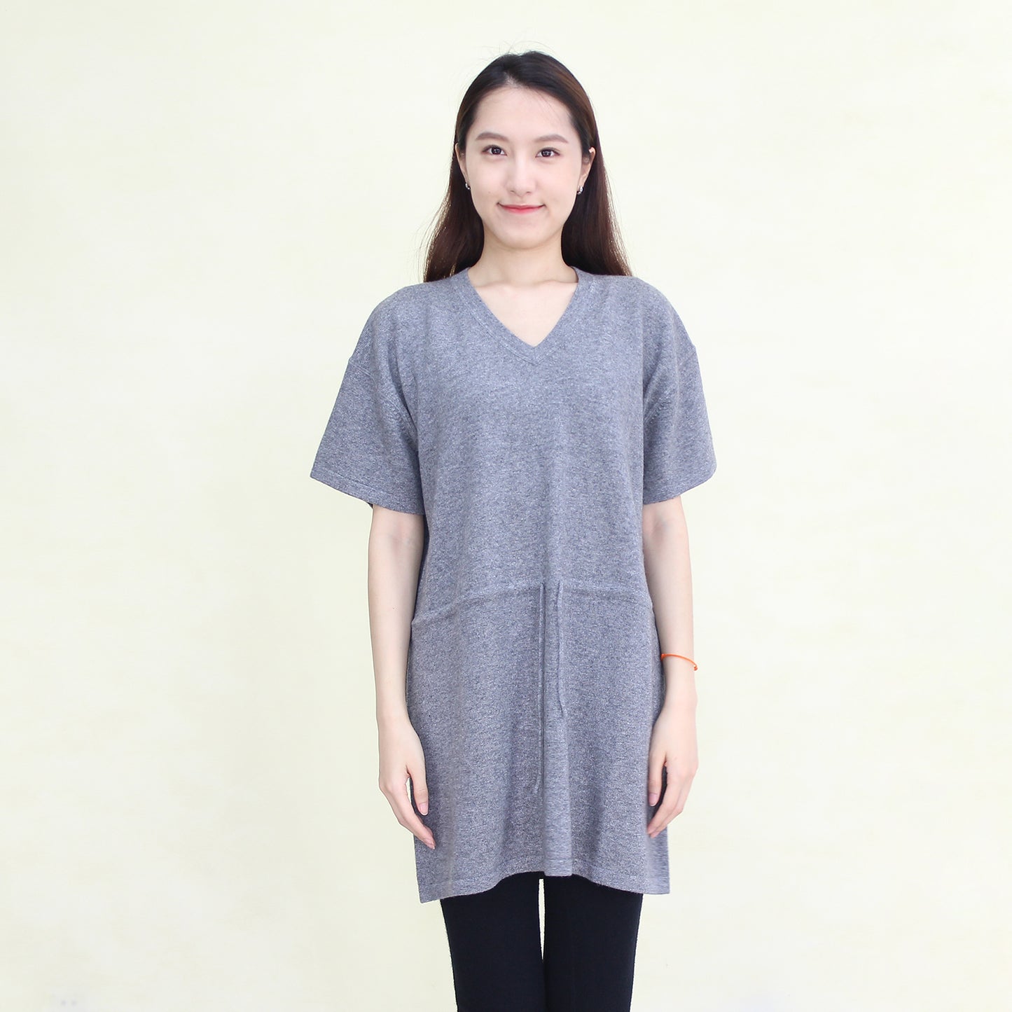 Women's cashmere long pullover