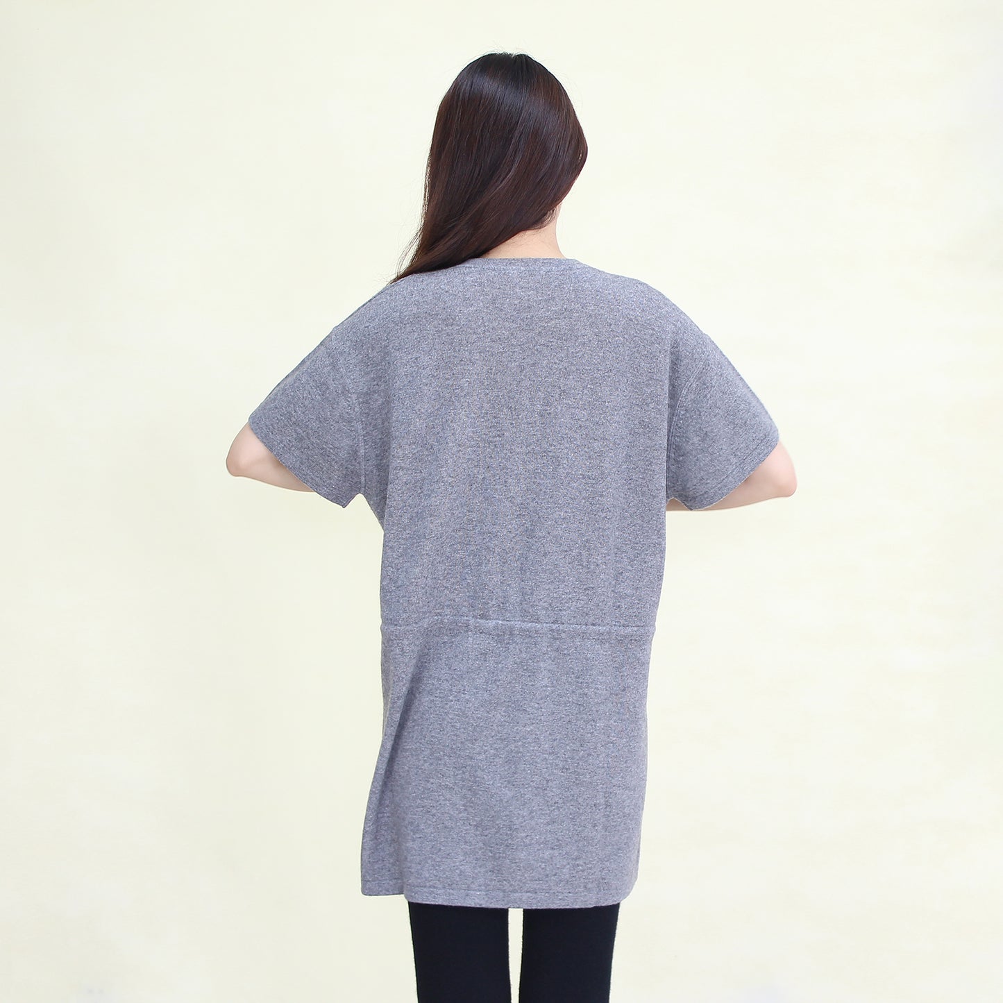 Women's cashmere long pullover
