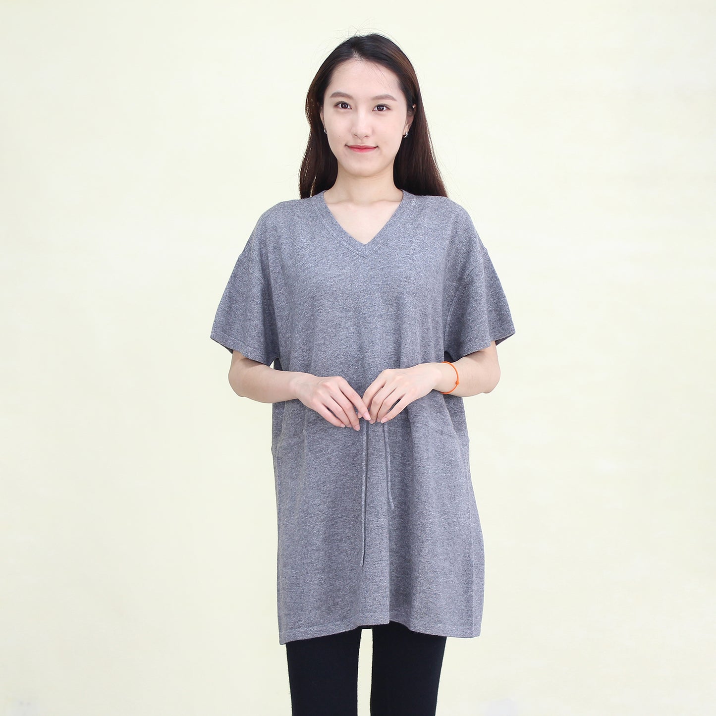 Women's cashmere long pullover