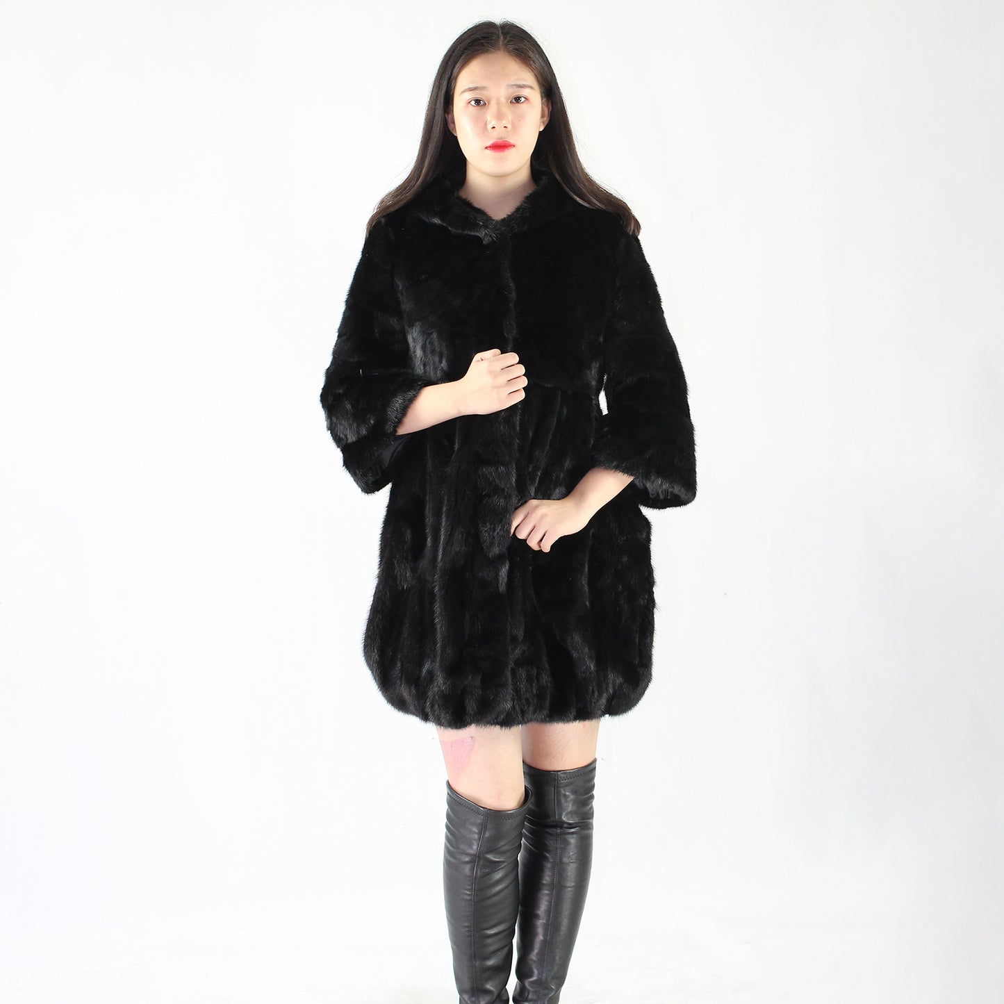 Women's mink coat