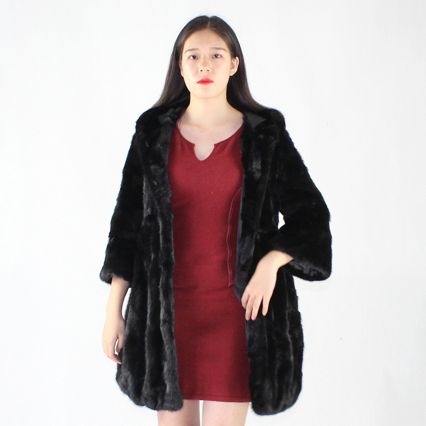 Women's mink coat