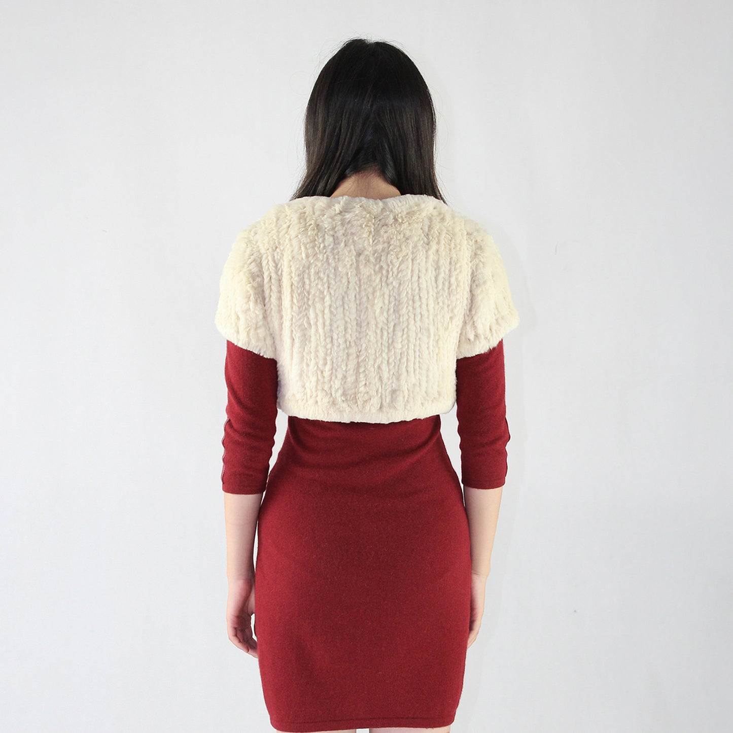 Women's knitted rabbit top