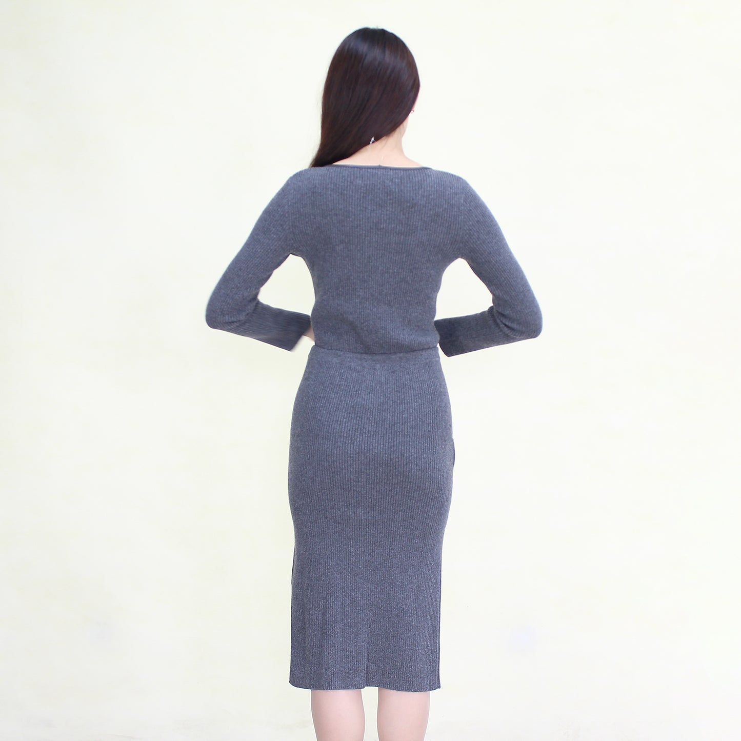 100 %　cashmere skirt