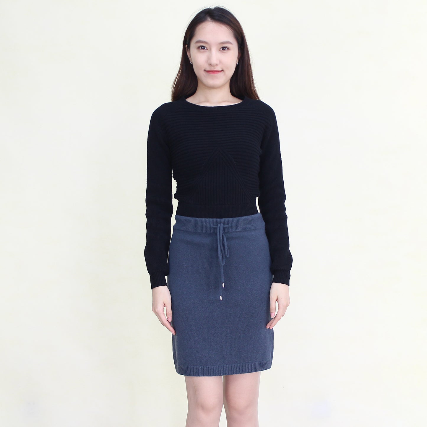 100 %　cashmere skirt