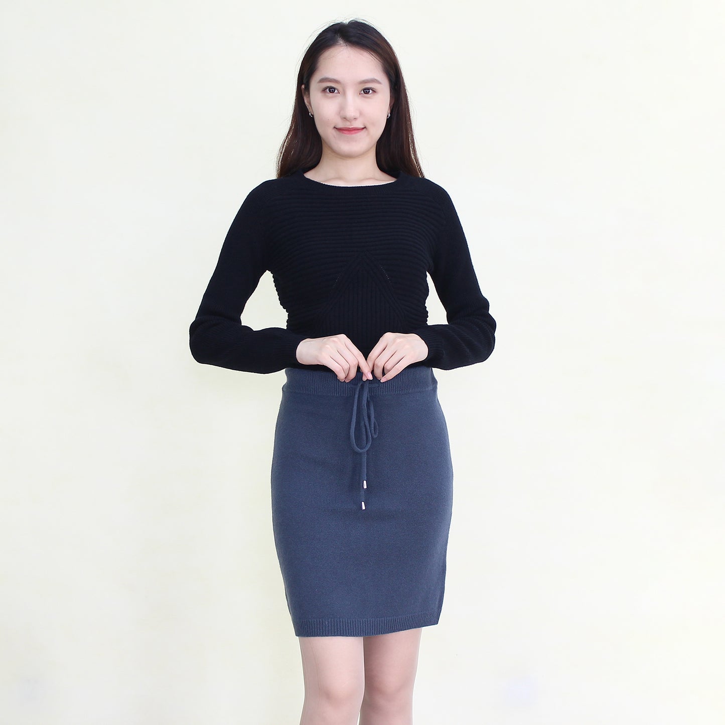 100 %　cashmere skirt