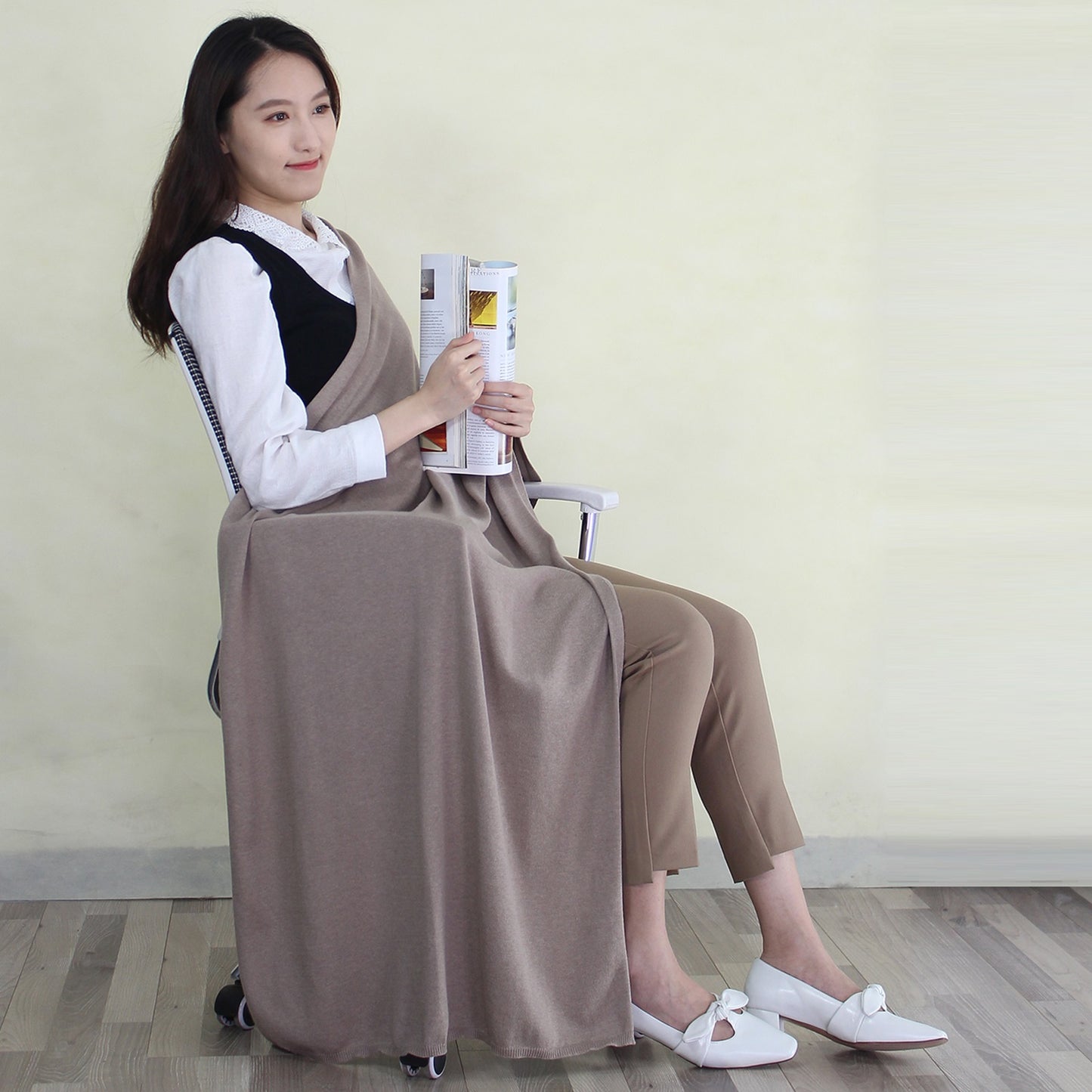 Women's cashmere shawl(blanket)