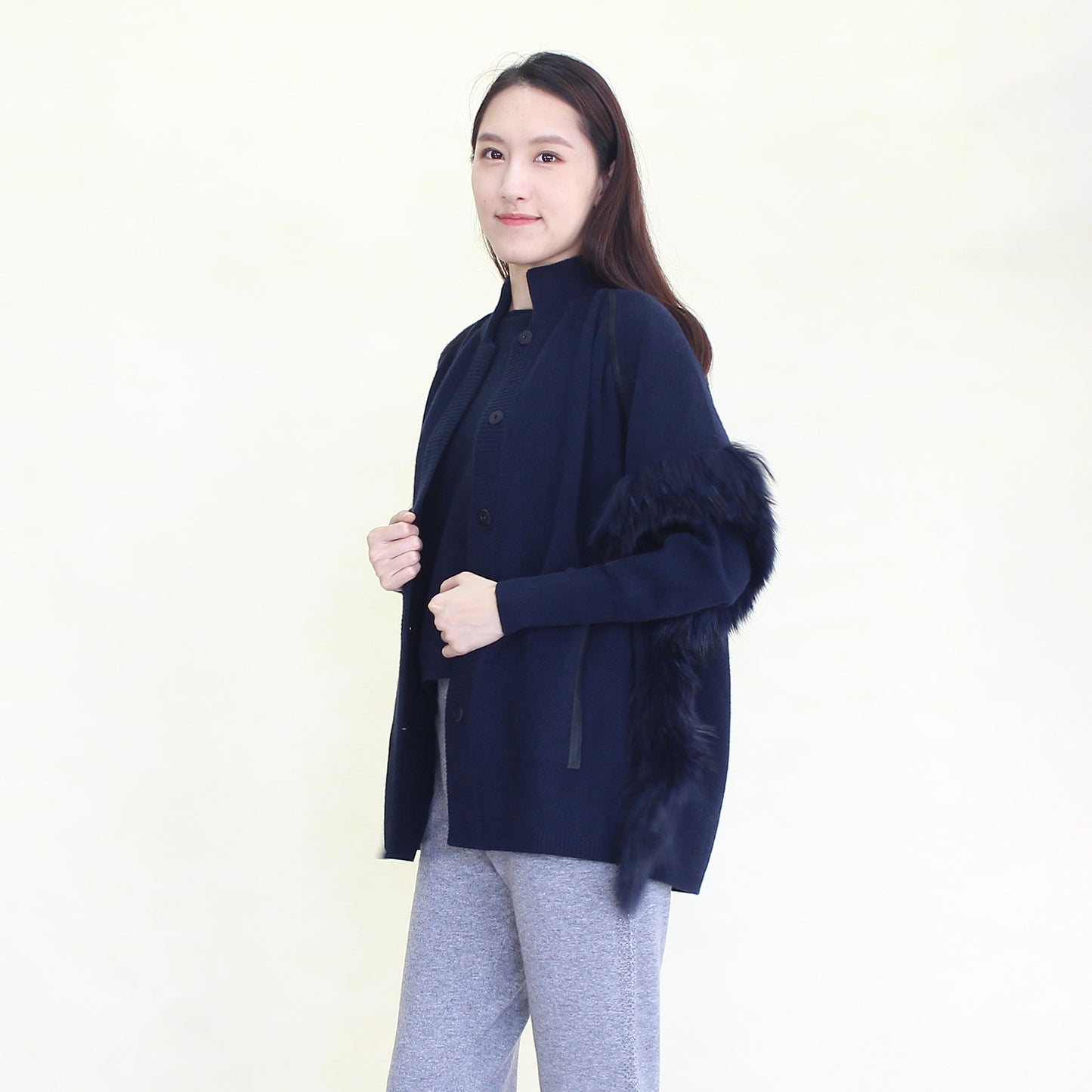 Women's cashmere jacket