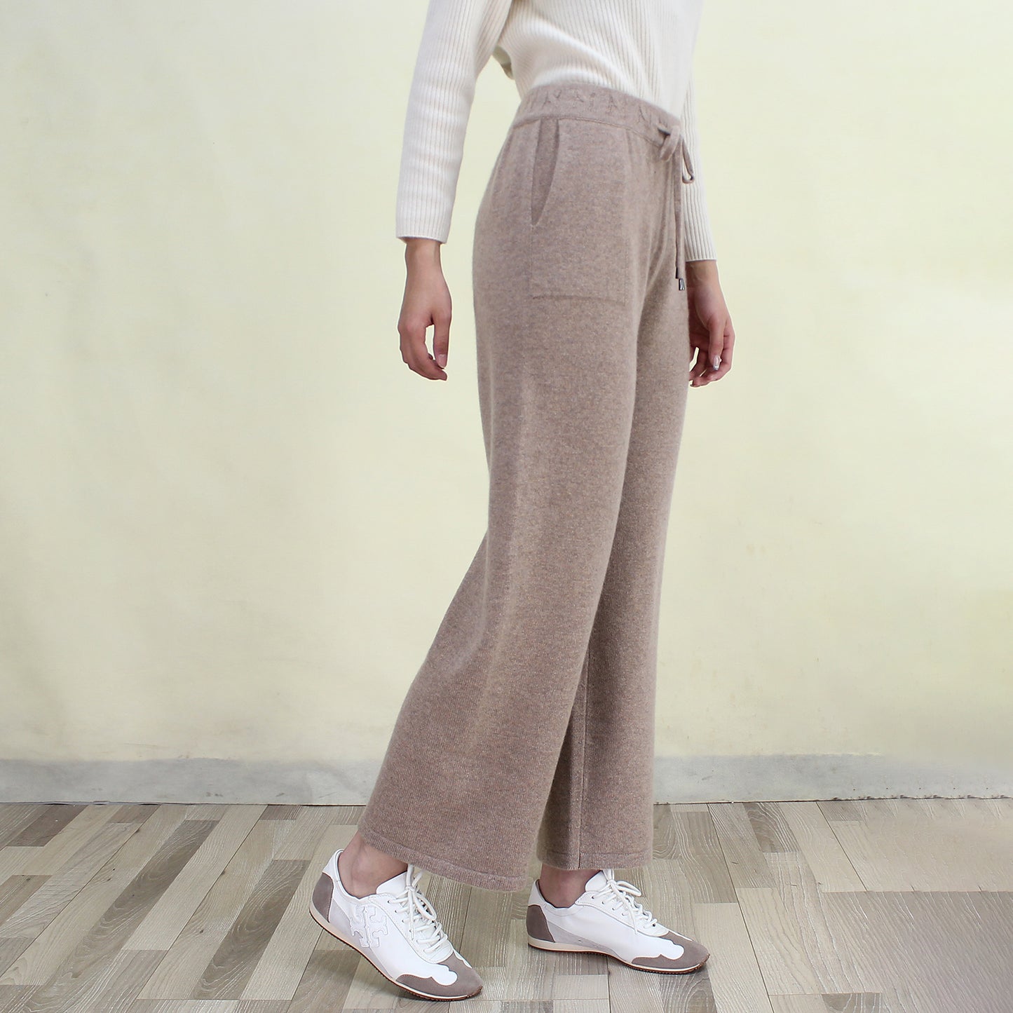 Women's cashmere casual pants
