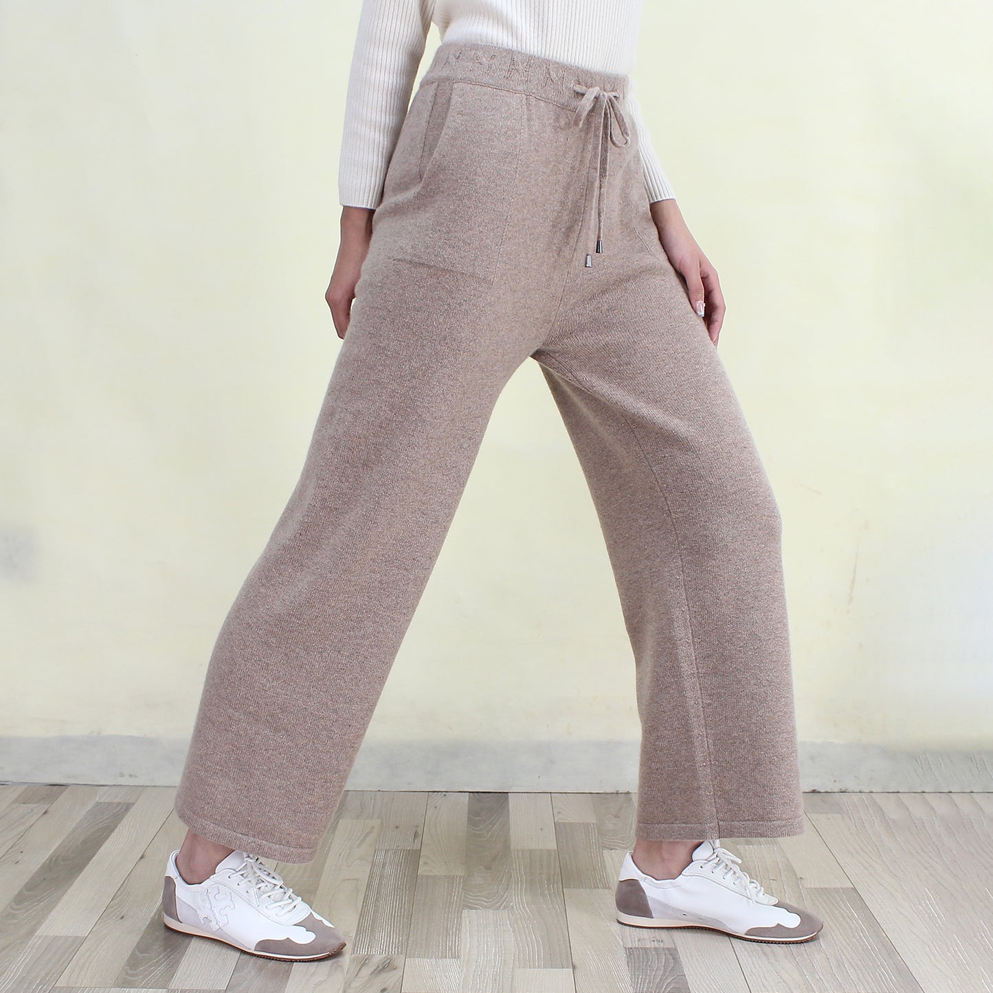 Women's cashmere casual pants