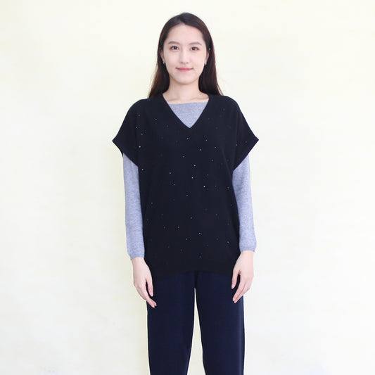 Women's cashmerer vest