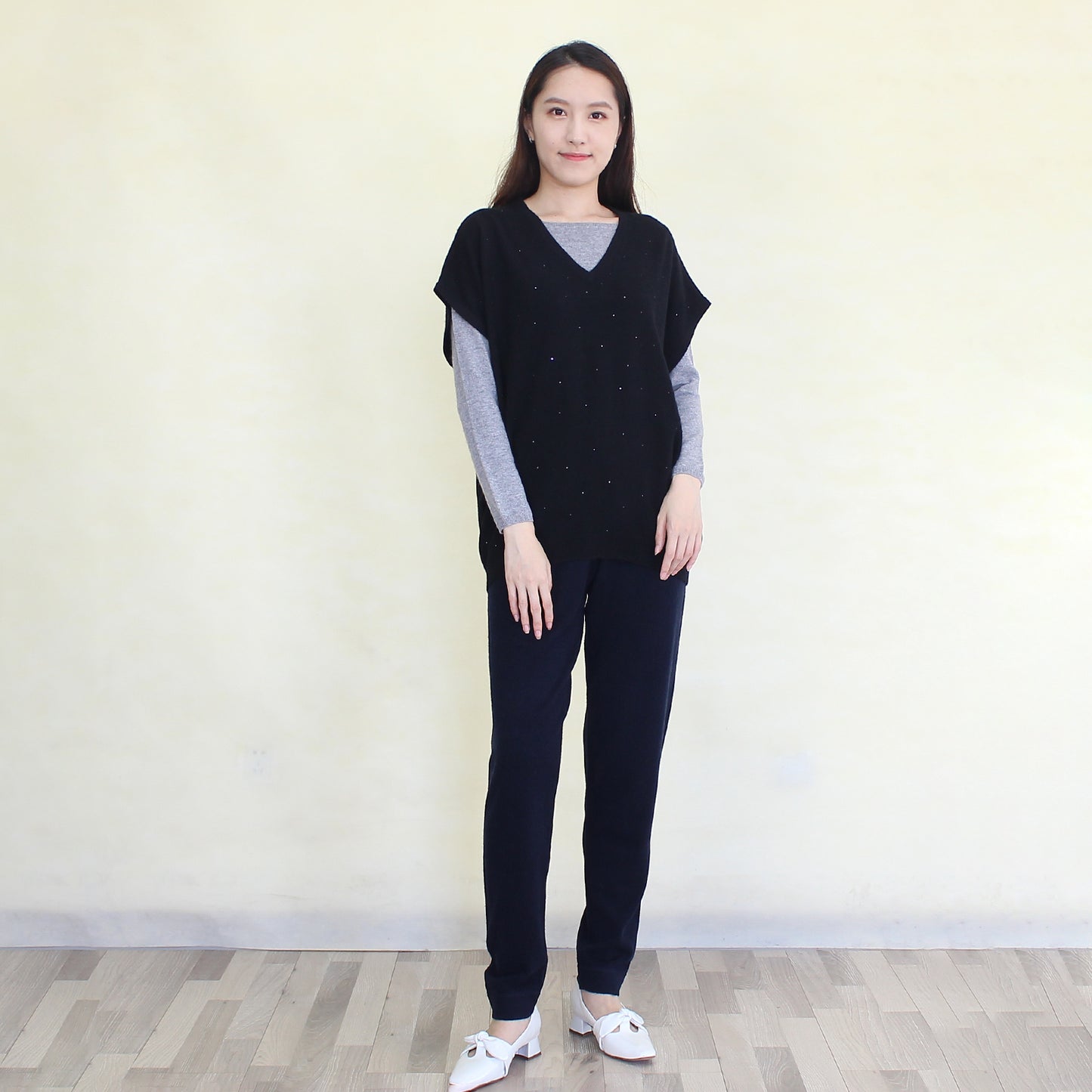 Women's cashmerer vest