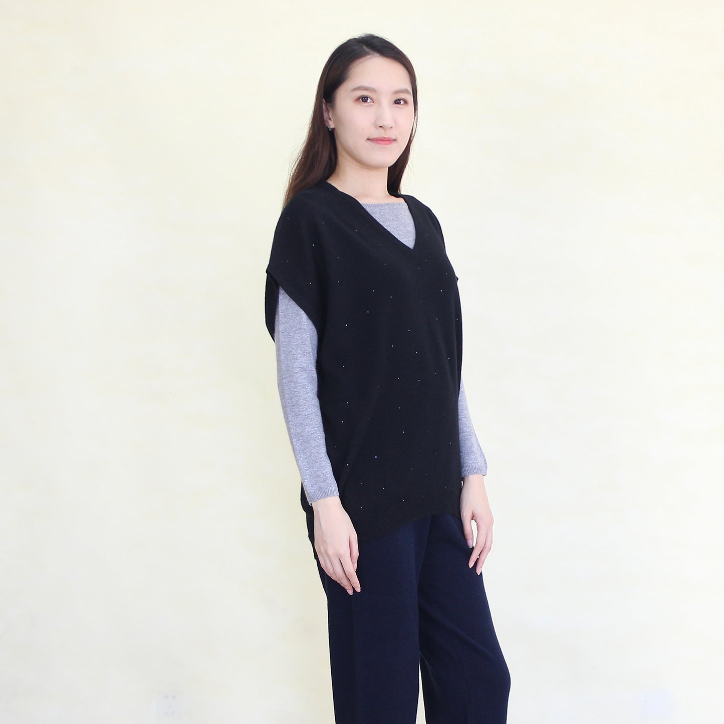 Women's cashmerer vest