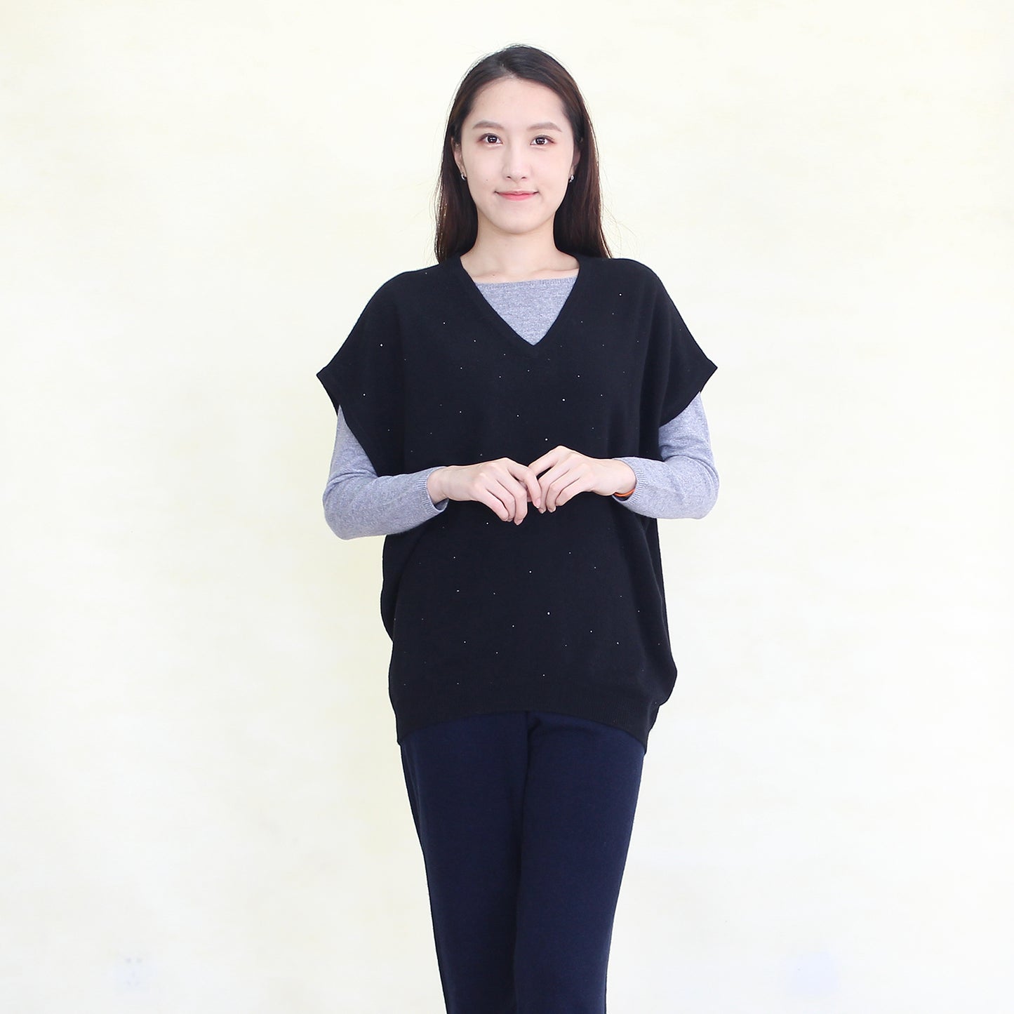 Women's cashmerer vest