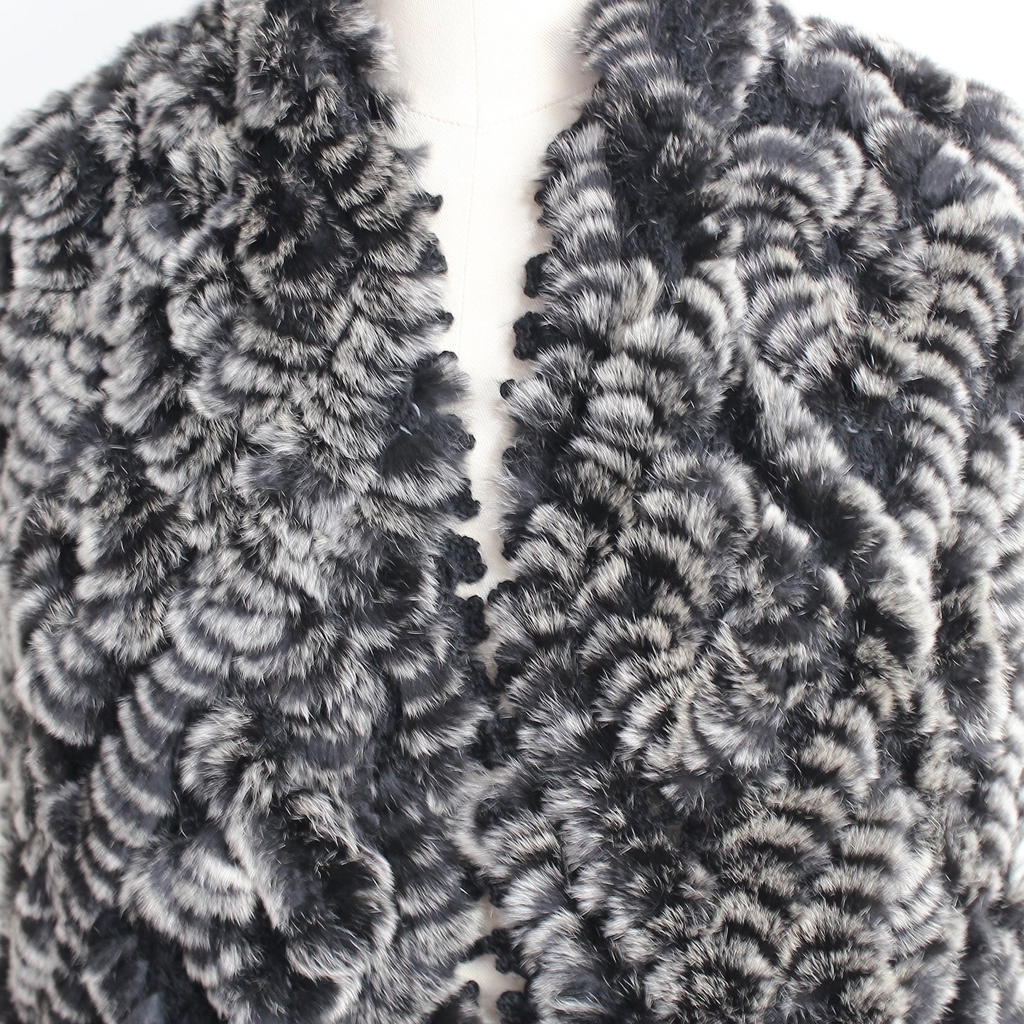 Women's rabbit shawl