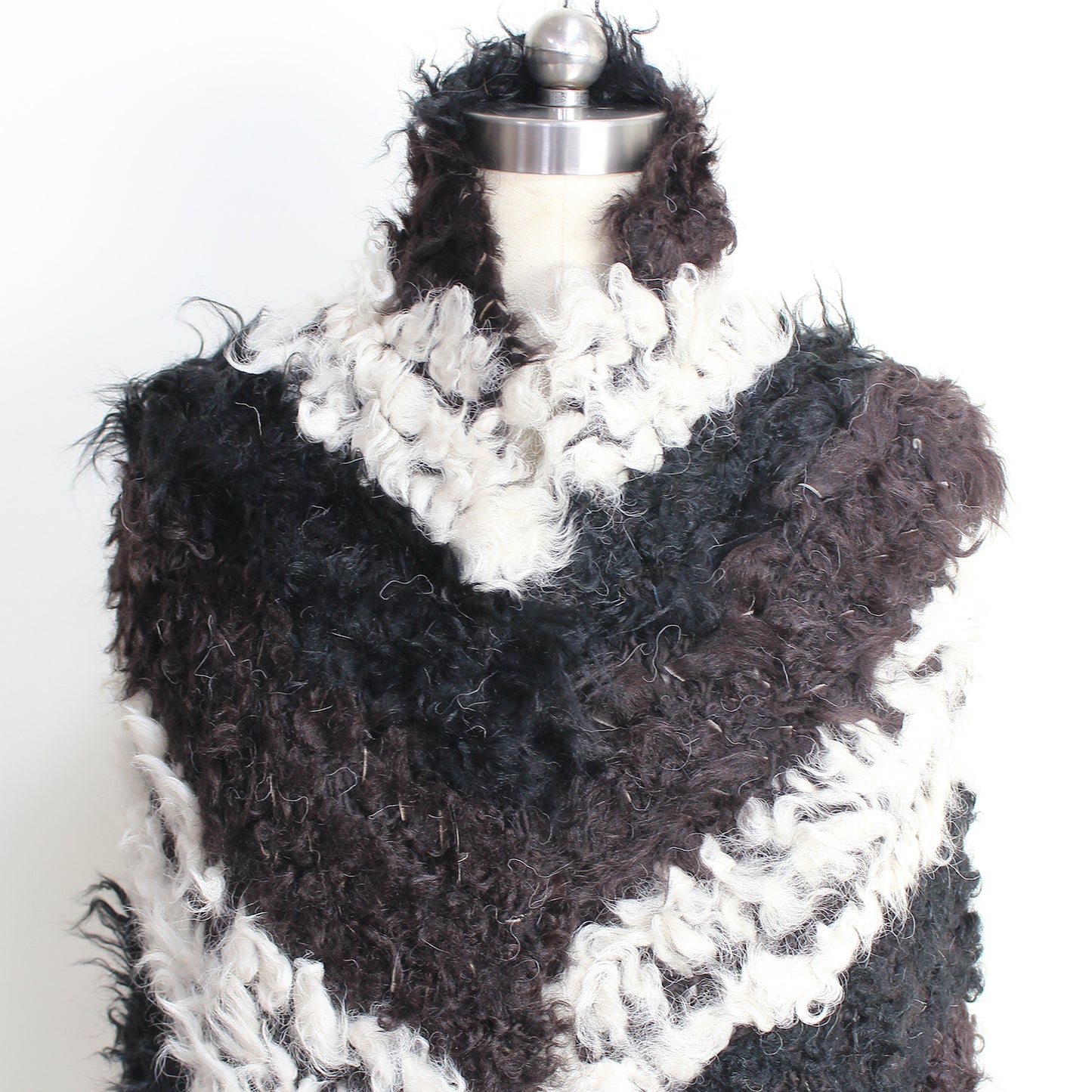 Women's goatskin shawl