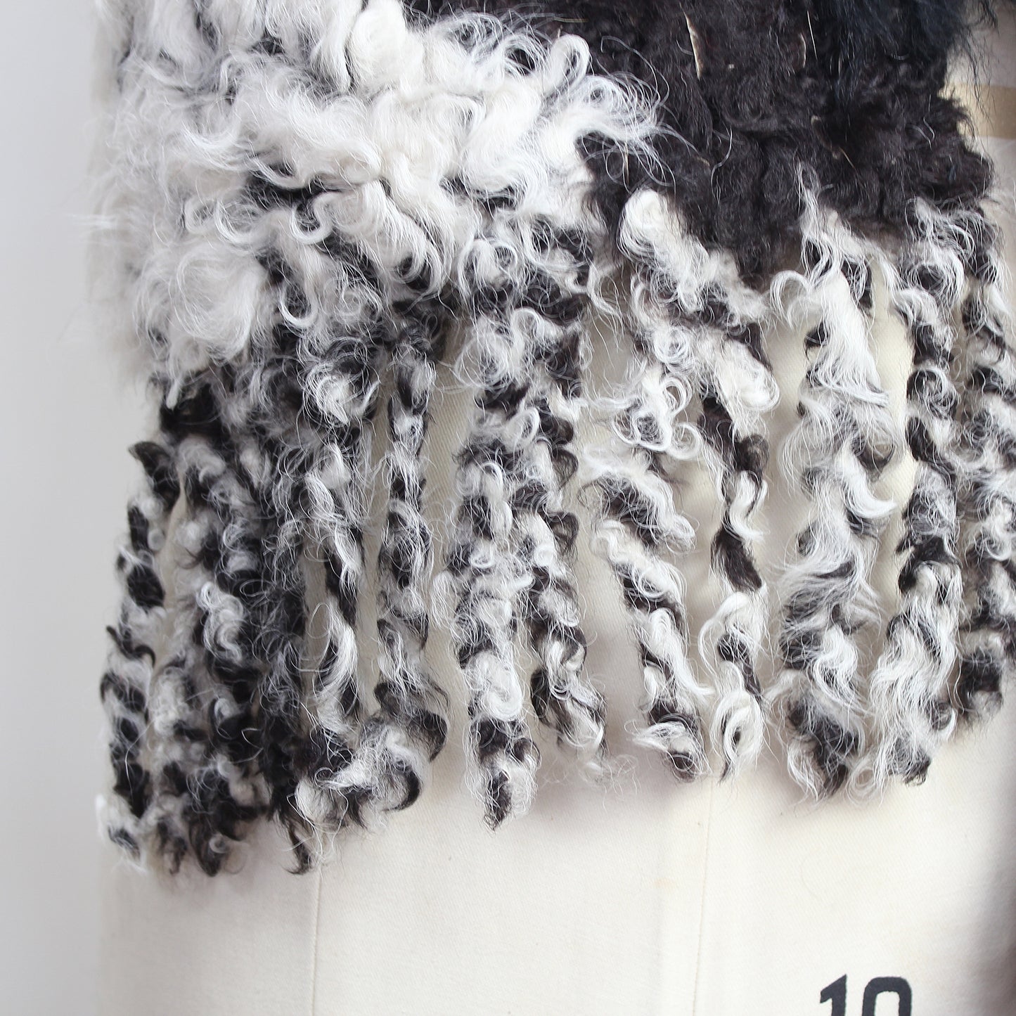 Women's goatskin shawl