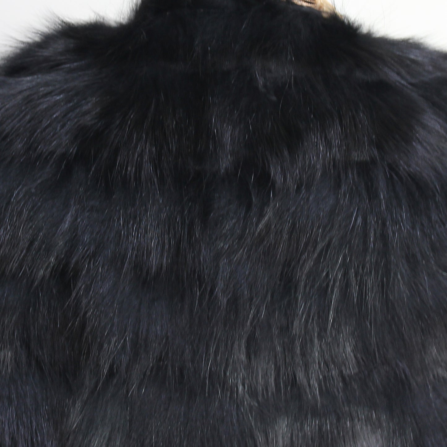 Women's fox fur shawl