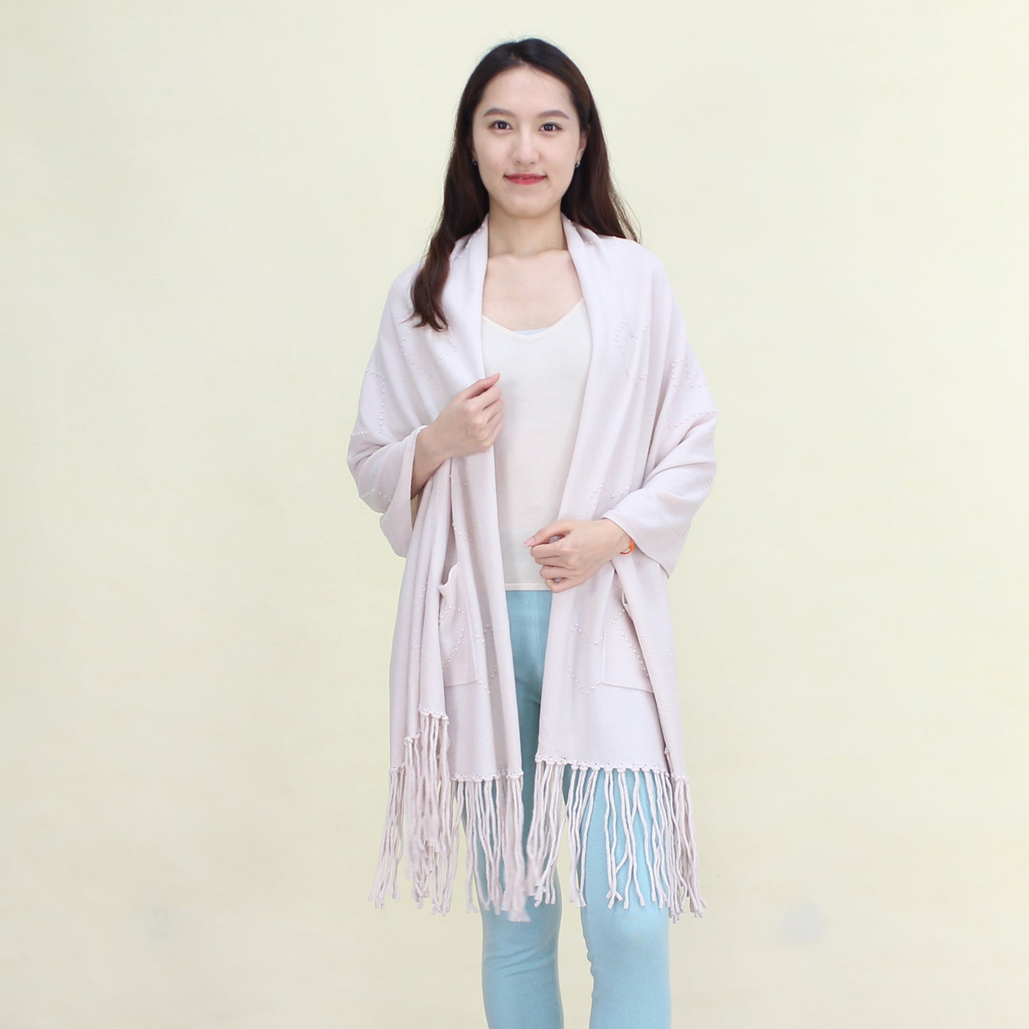 Women's  pure cashmere shawl