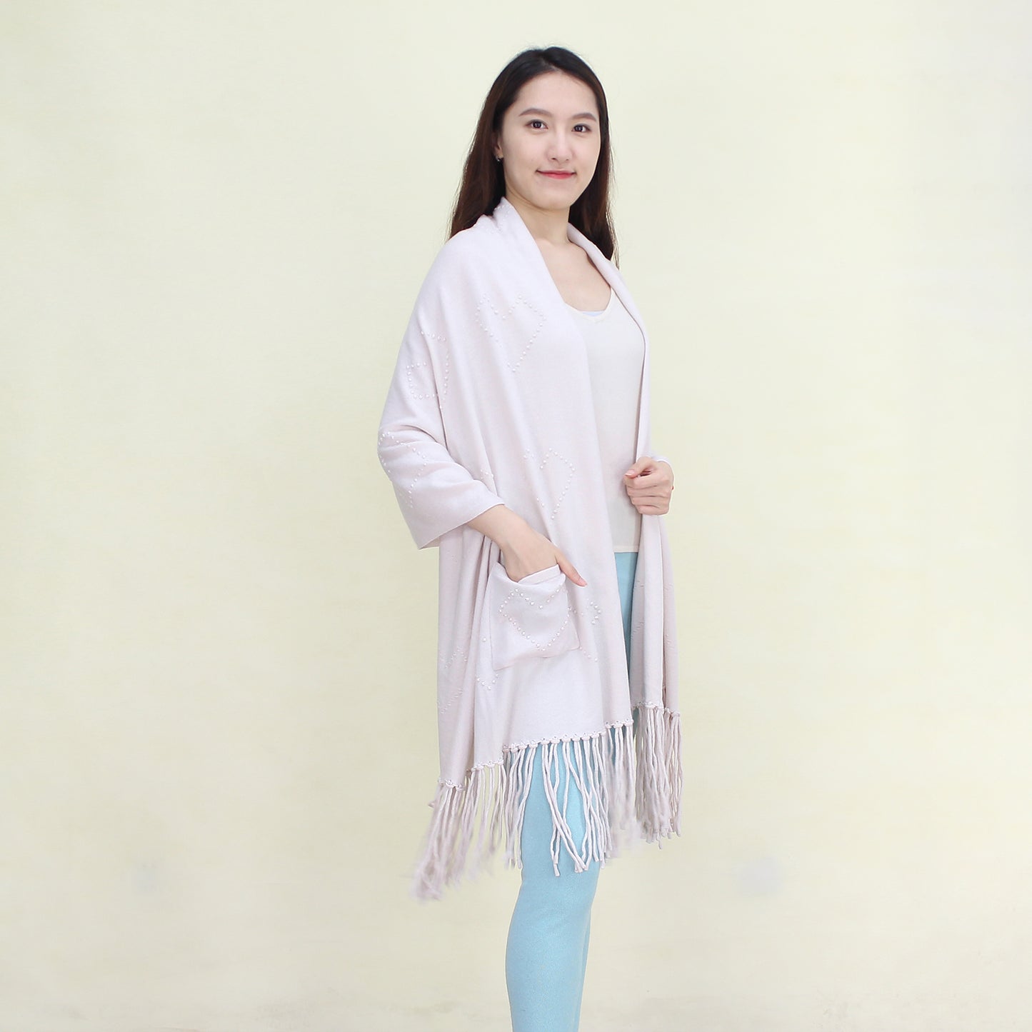 Women's  pure cashmere shawl