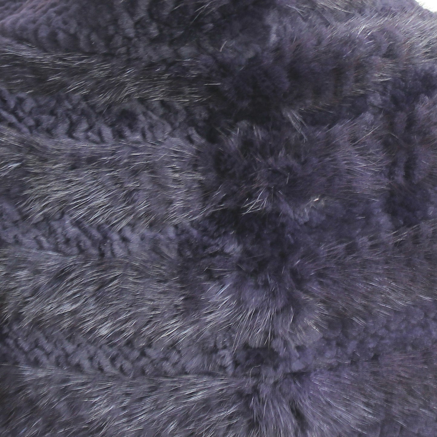 Women's knitted mink shawl