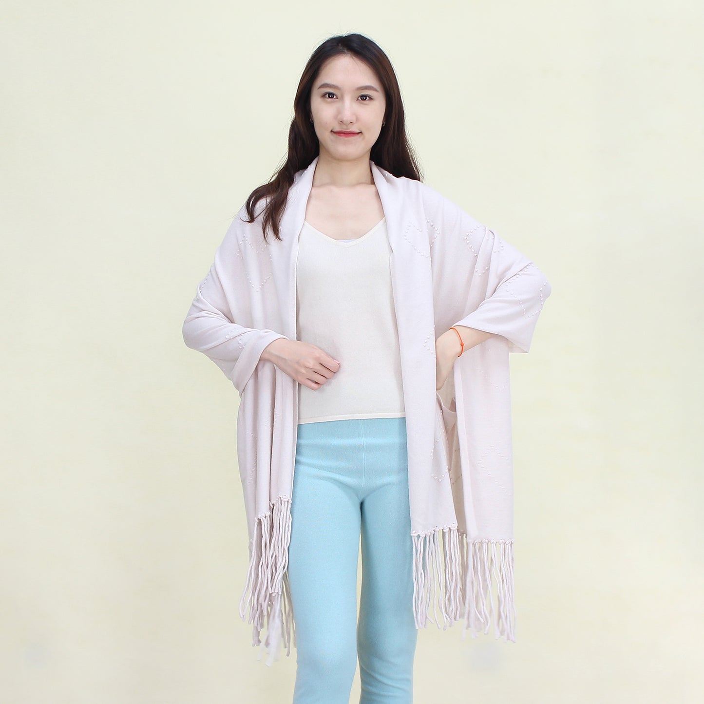 Women's  pure cashmere shawl